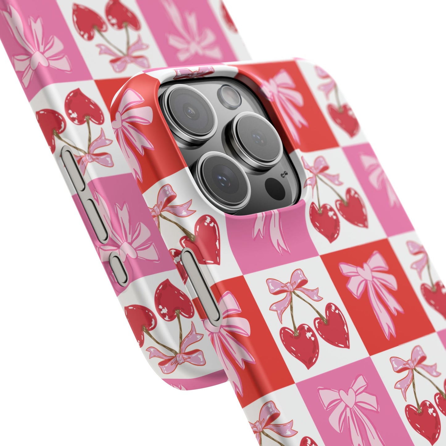 Sweet Pink Coquette Snap Case