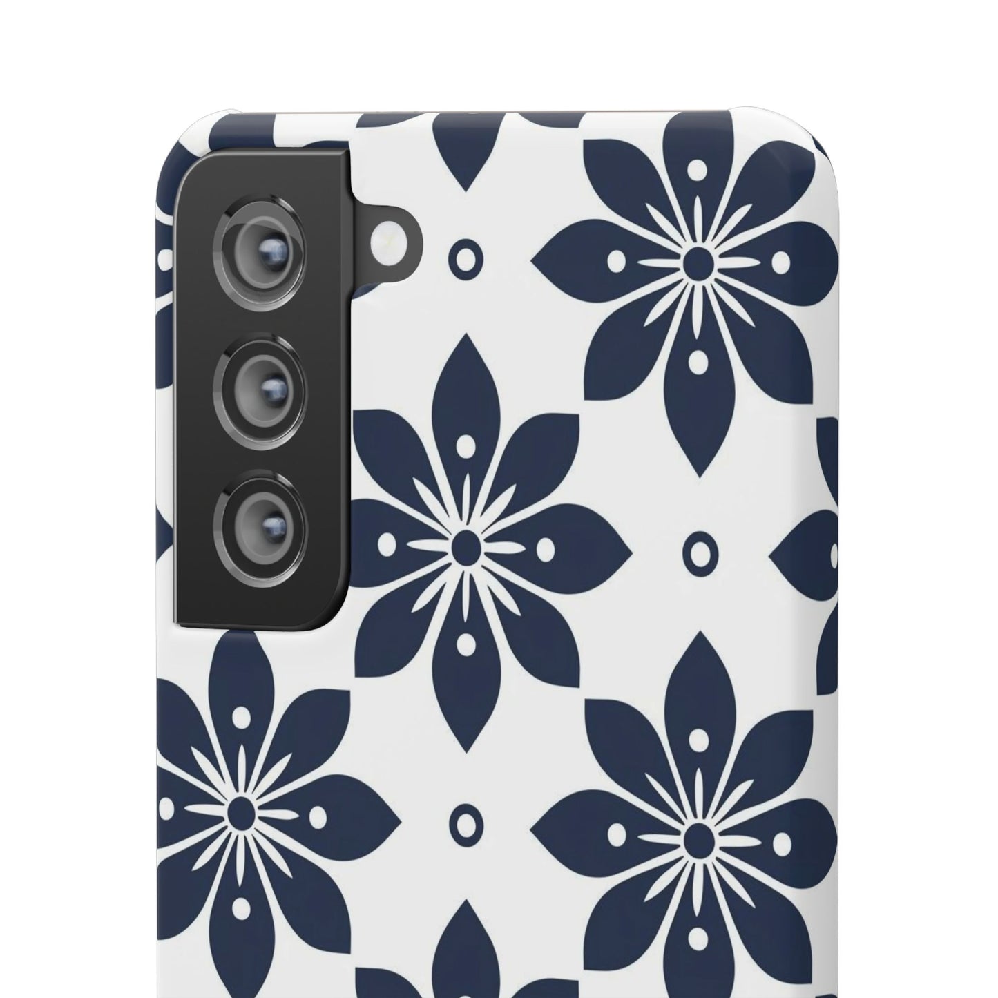 Azure Lattice Snap Case
