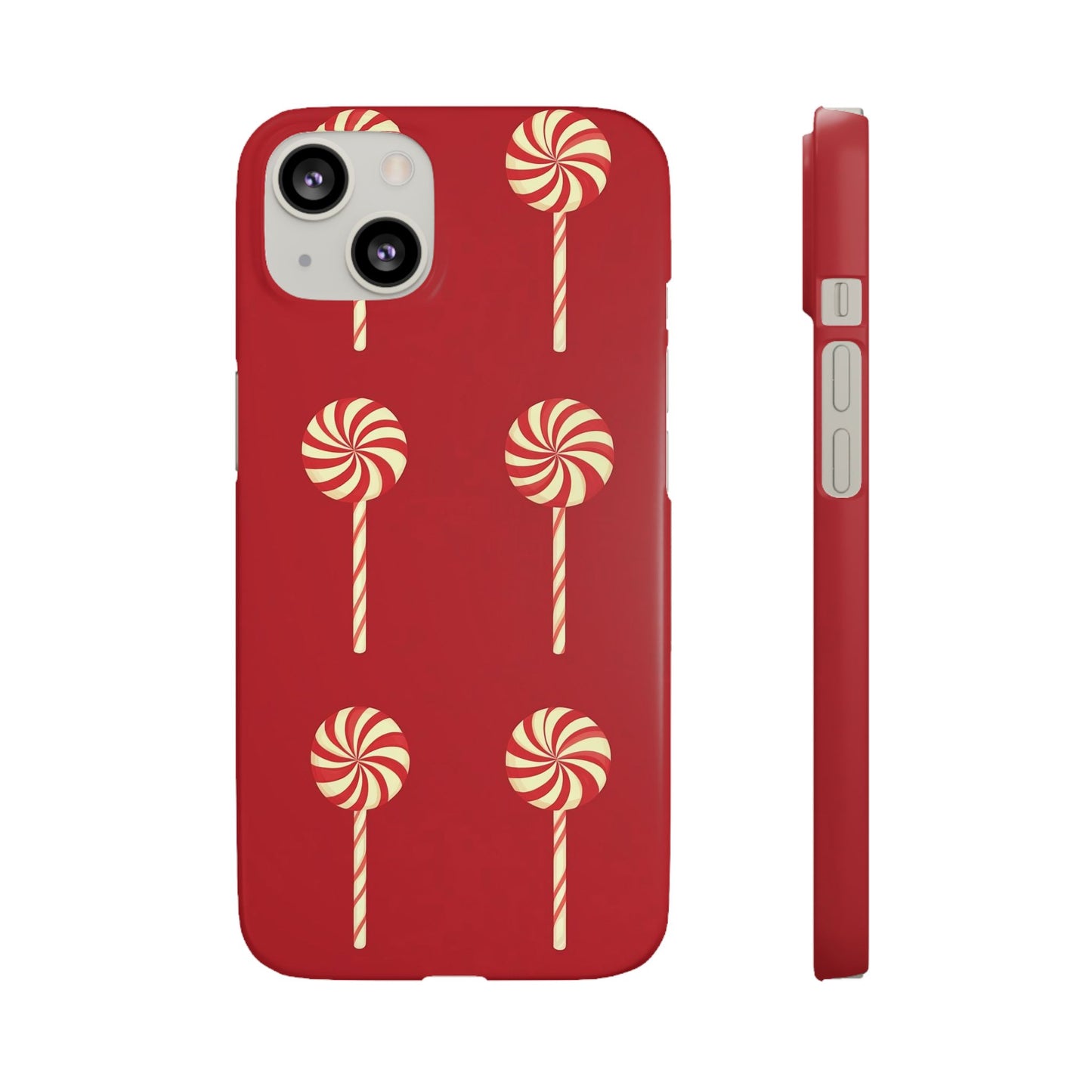 Mint Swirly Phone Snap Case