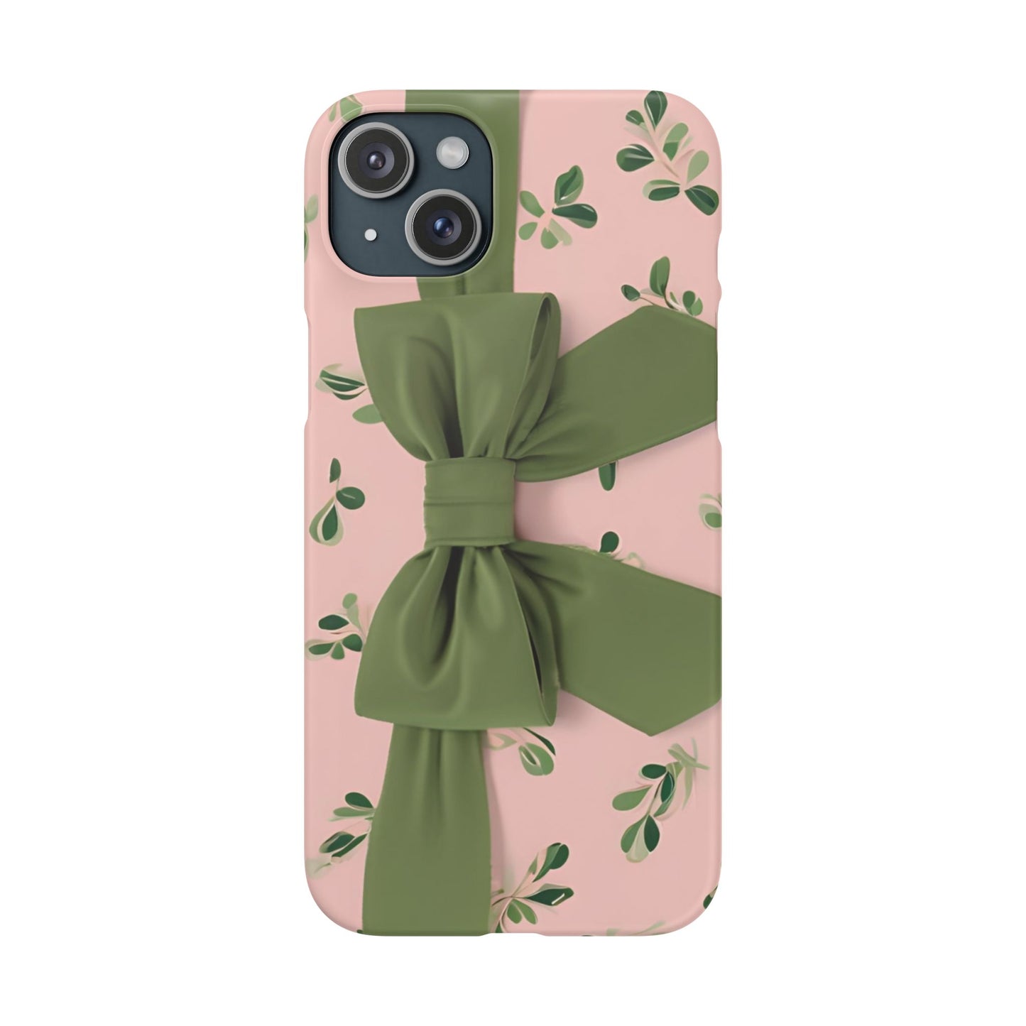 Blushing Bow Snap Case