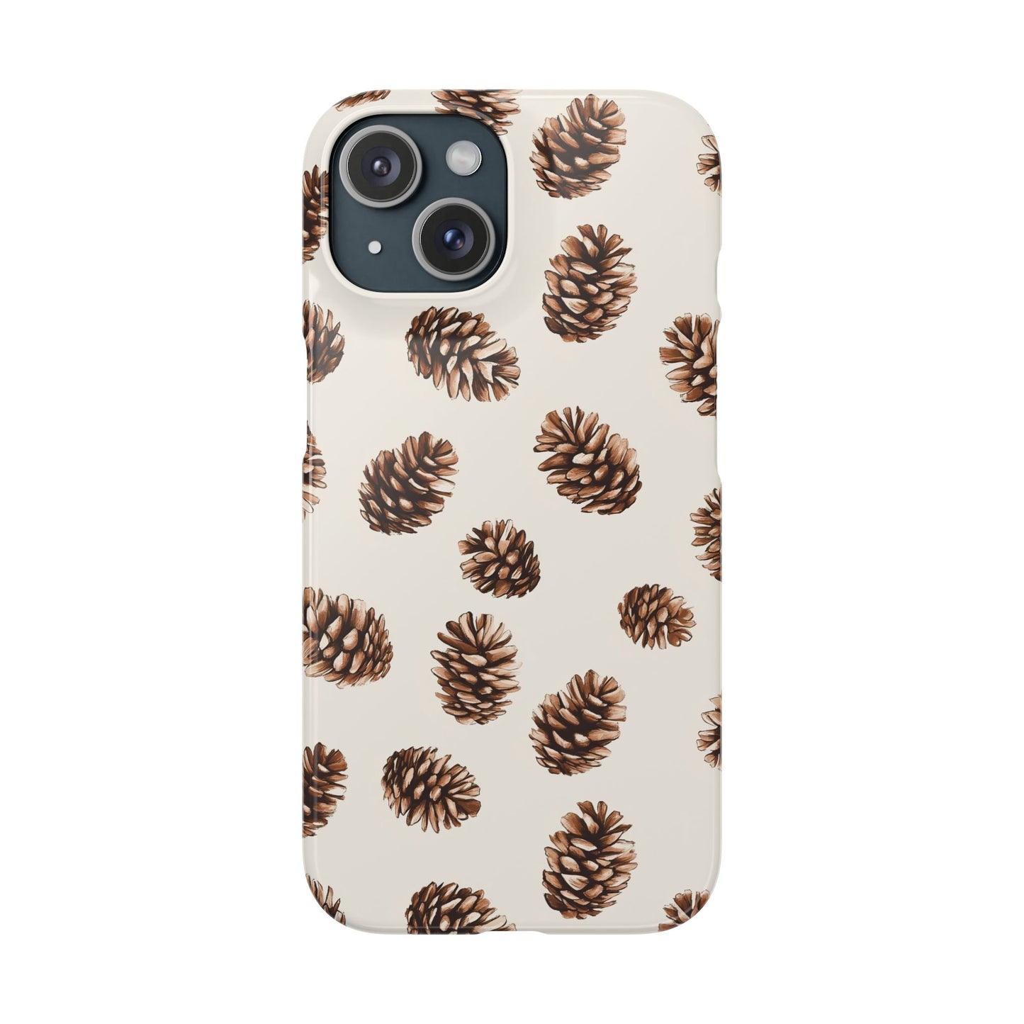 Woodland- Pine Cone Snap Phone Case
