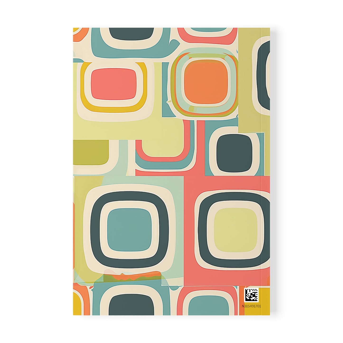 Geometrica Bloom Softcover Notebook | A5 Journal