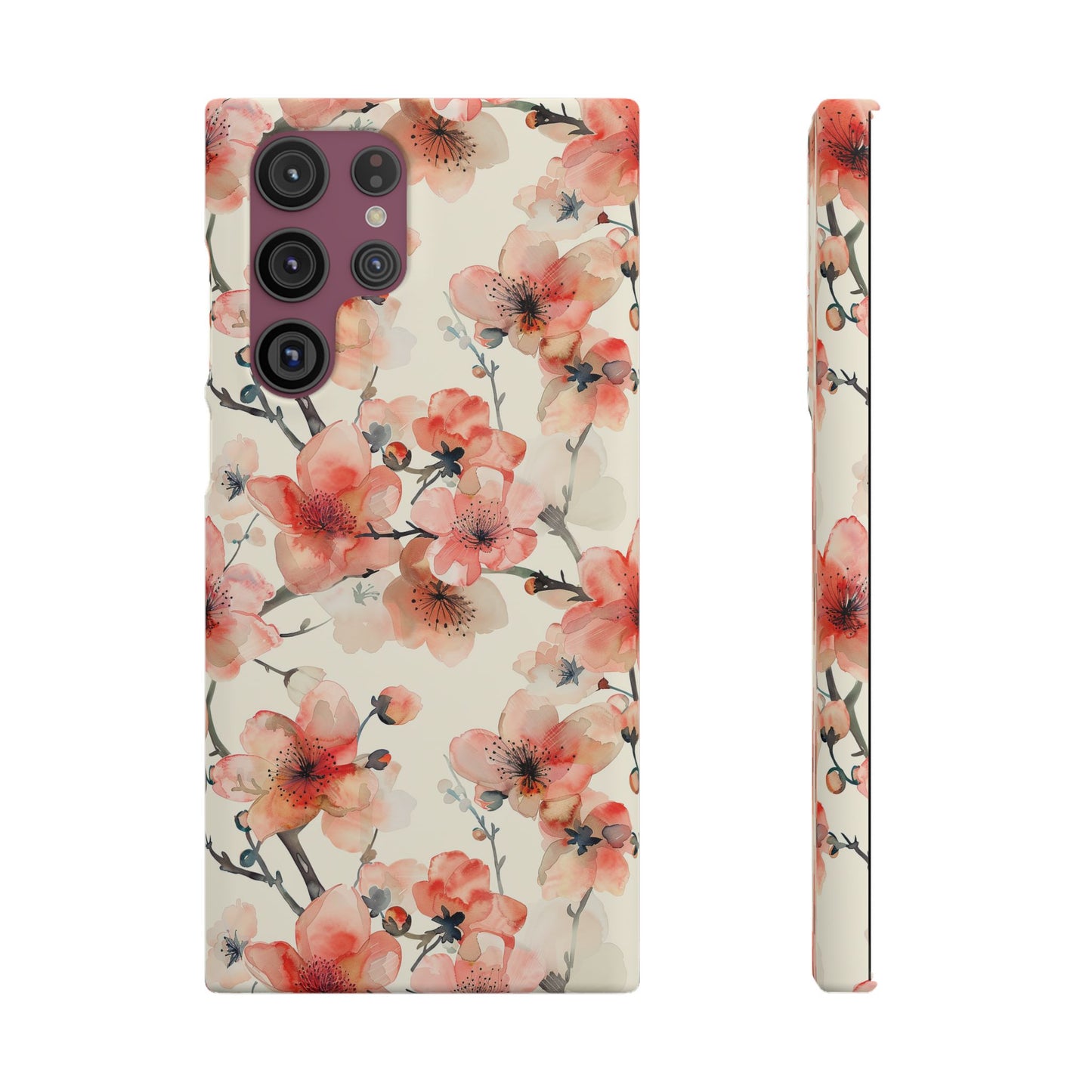 Cherry Veil Phone Snap Case
