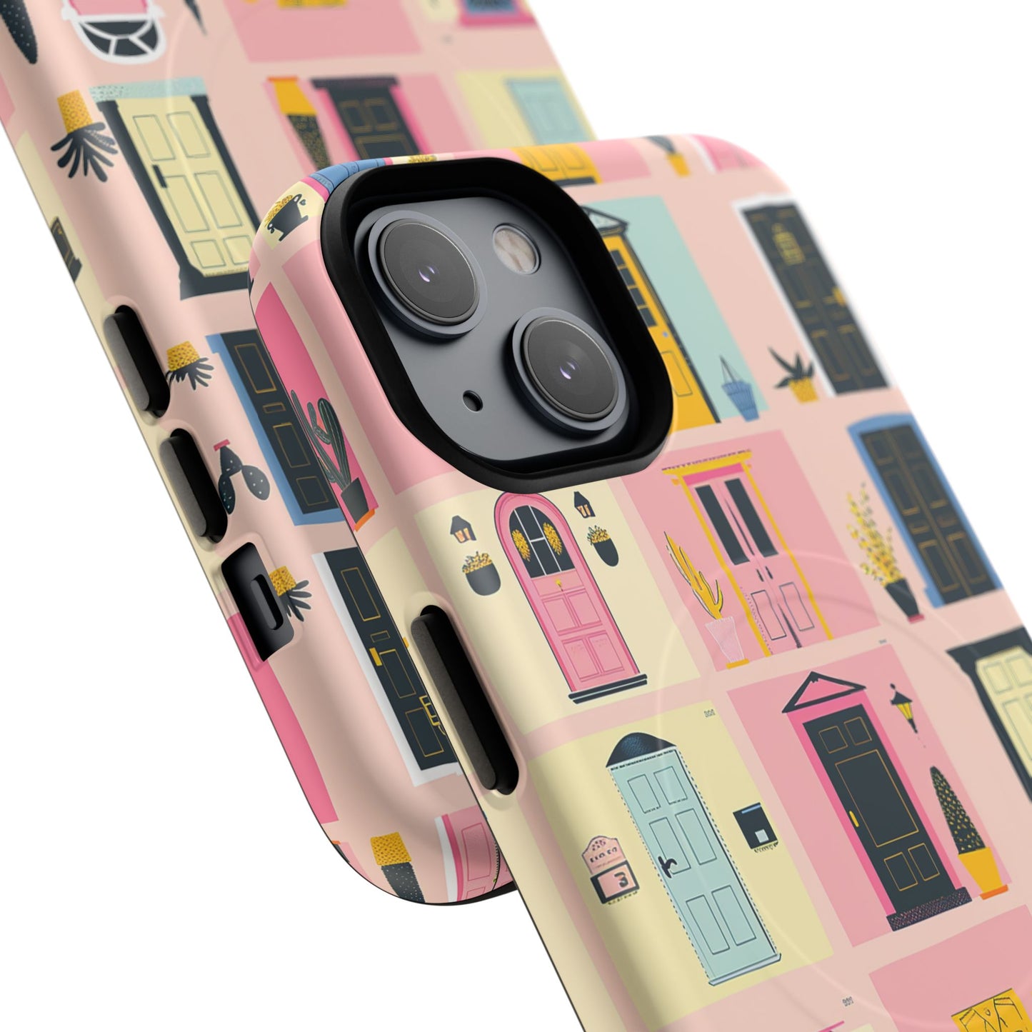 Rosy Entry Tough Magnetic Phone Case