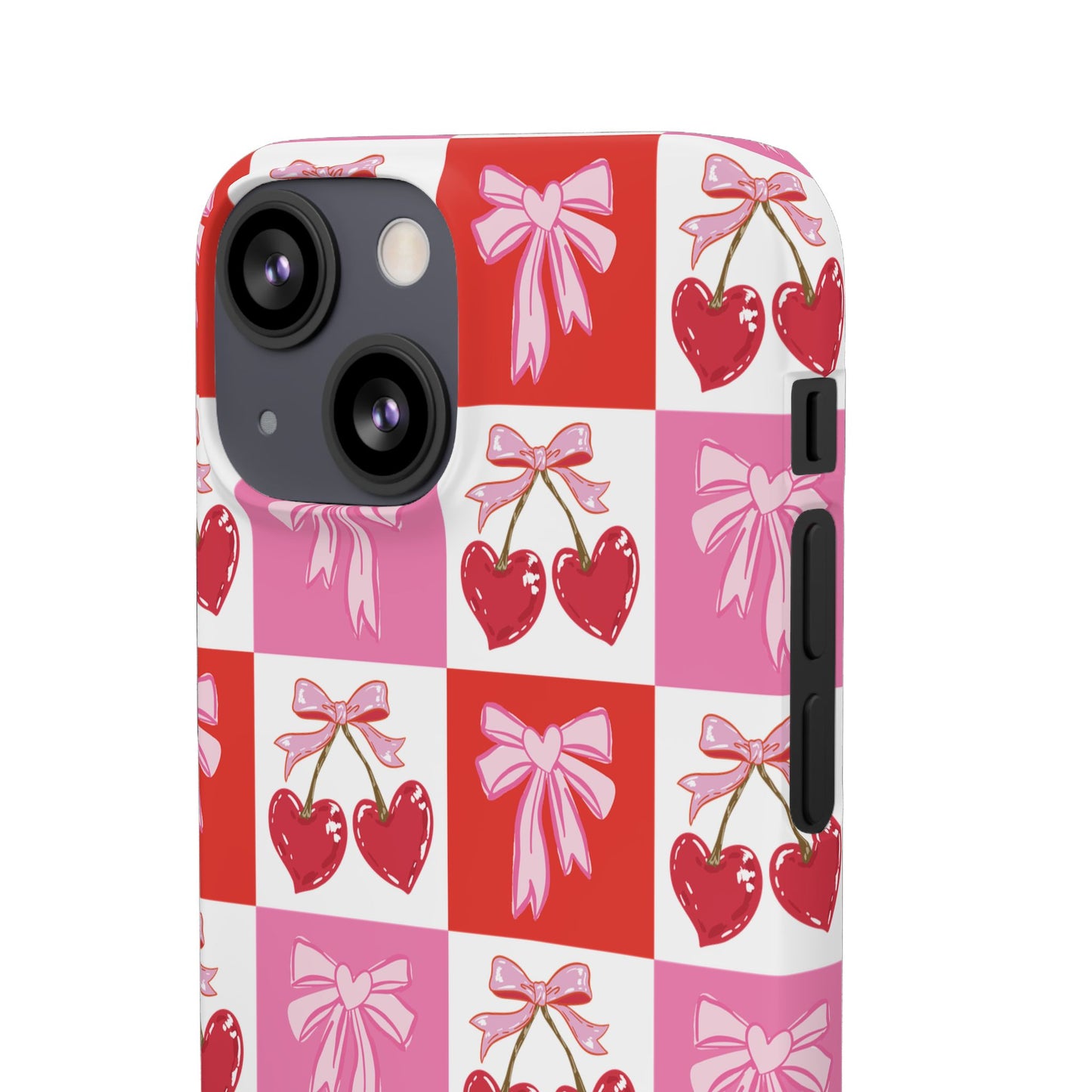 Sweet Pink Coquette Snap Case