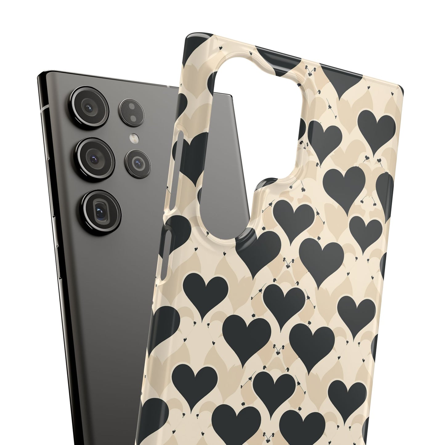 Whisper Hearts Phone Snap Case