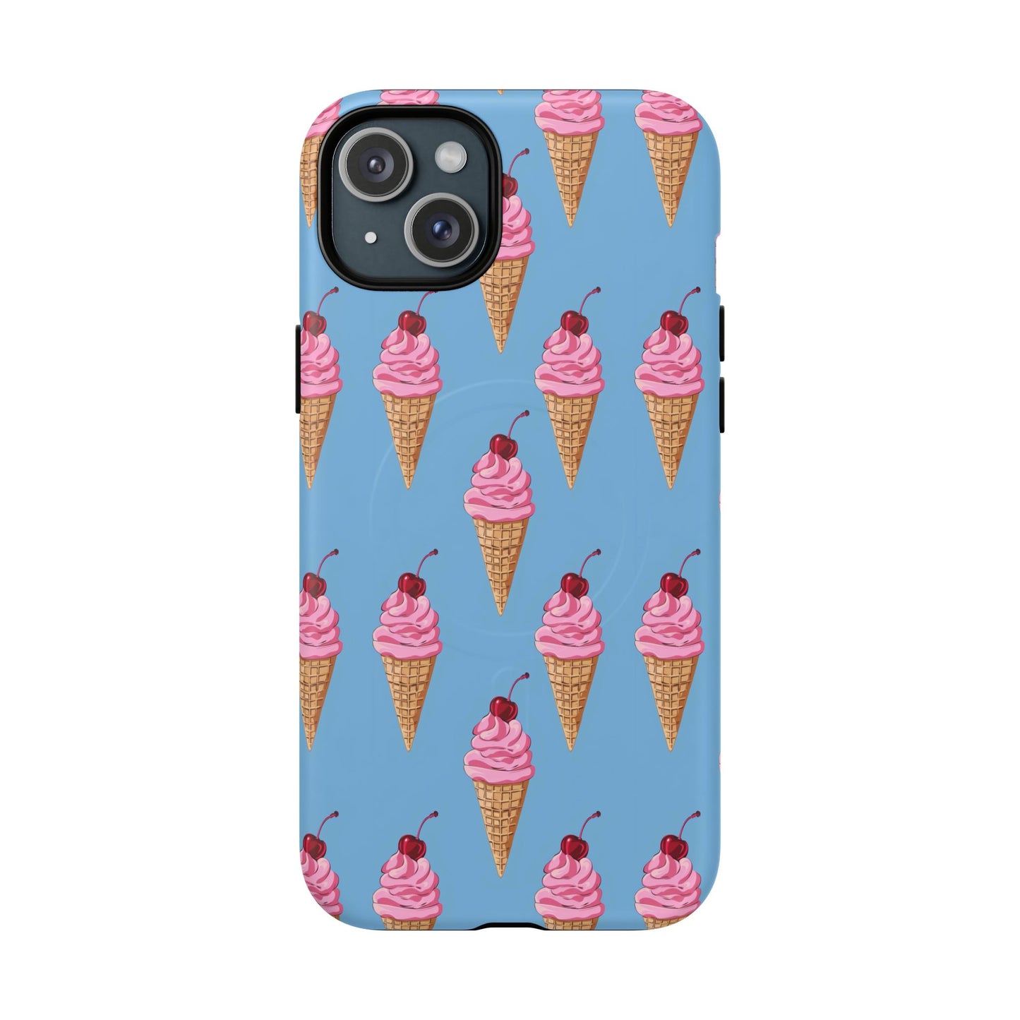 Cherry Swirl Tough Magnetic Phone Case