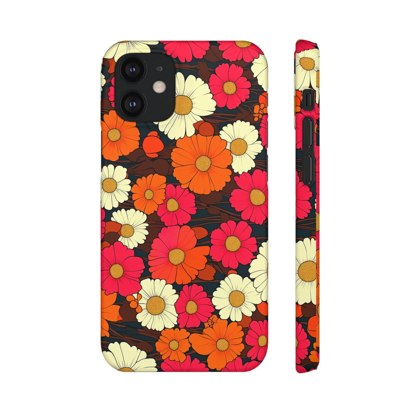 Petal Swing Retro Phone Snap Case