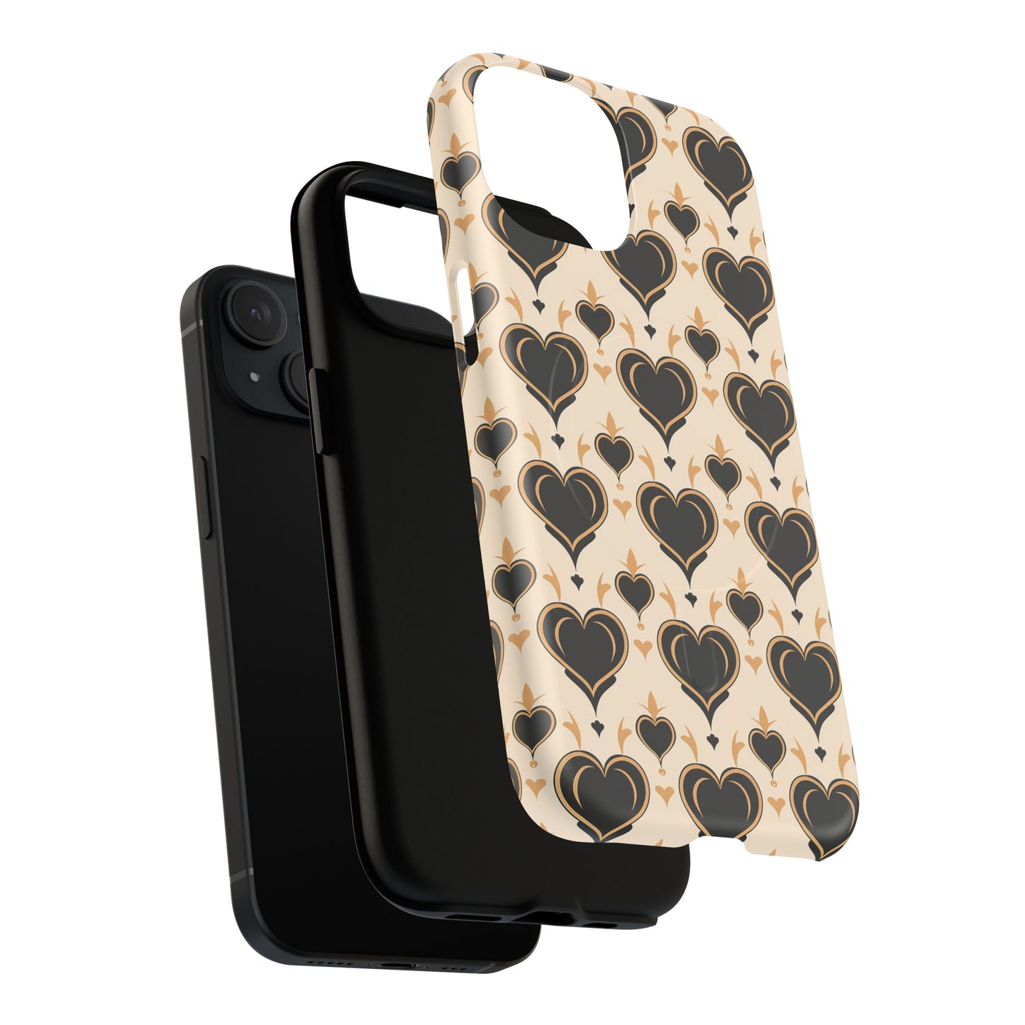 Prose in Taupe Tough Magnetic Phone Case