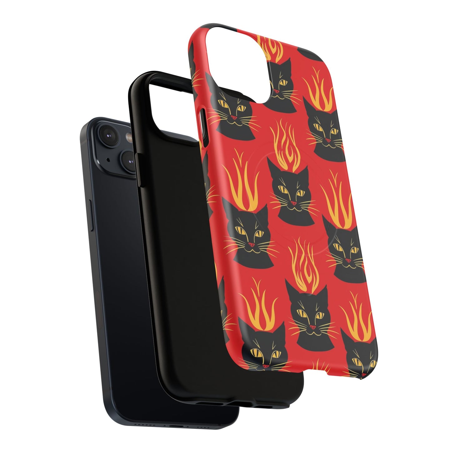 Devil Kitty Tough Magnetic Phone Case