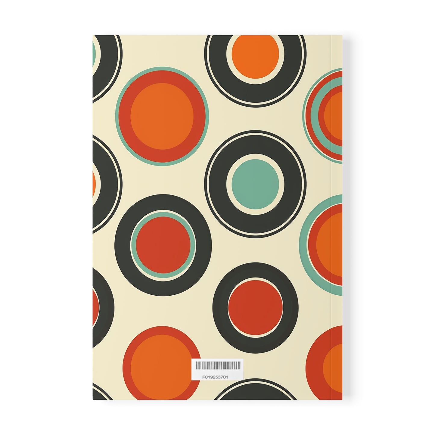 Retro Verse - Circle Softcover Notebook, A5