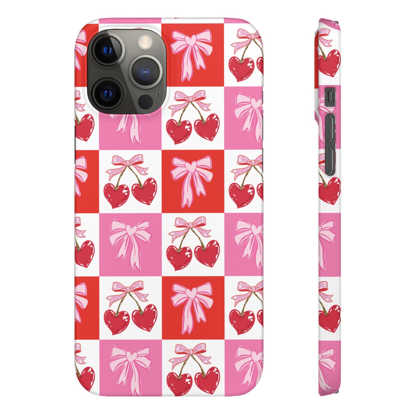 Sweet Pink Coquette Snap Case