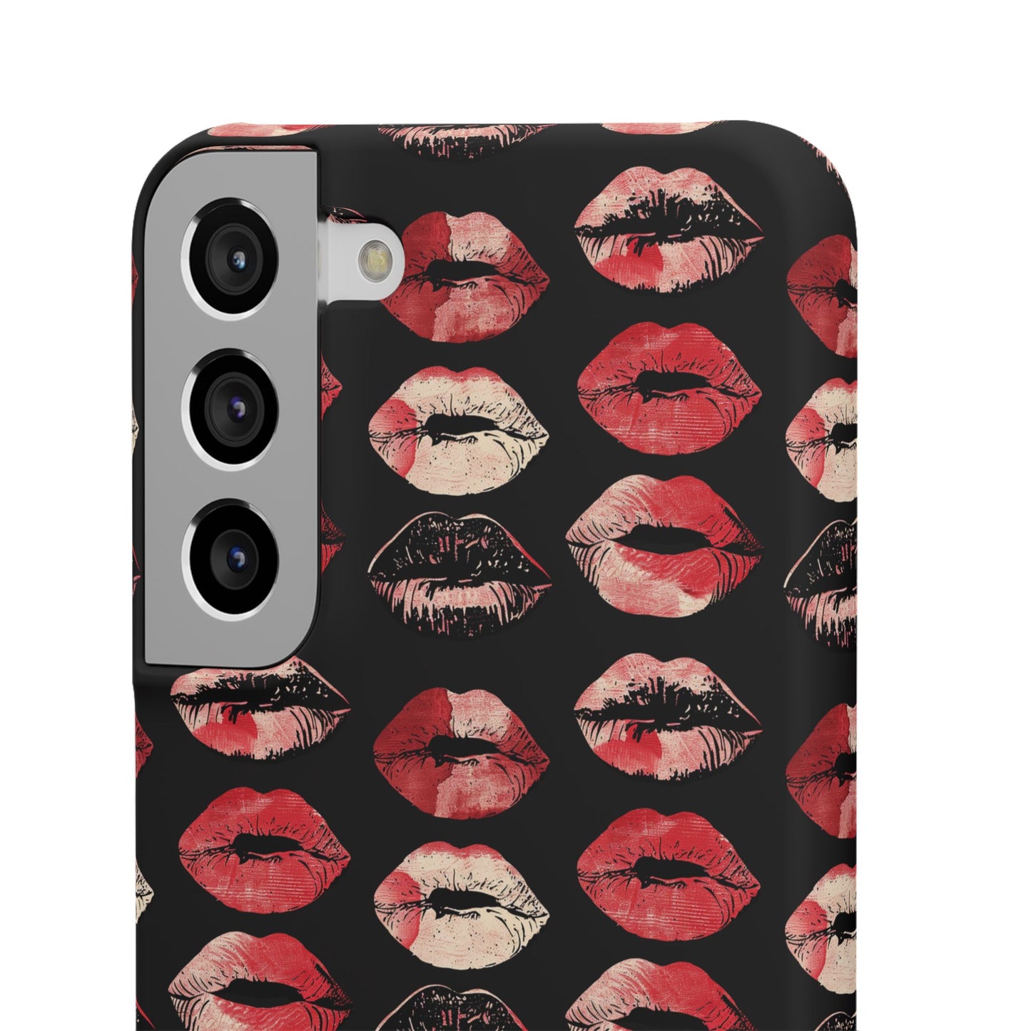 Midnight Pout Snap Phone Case