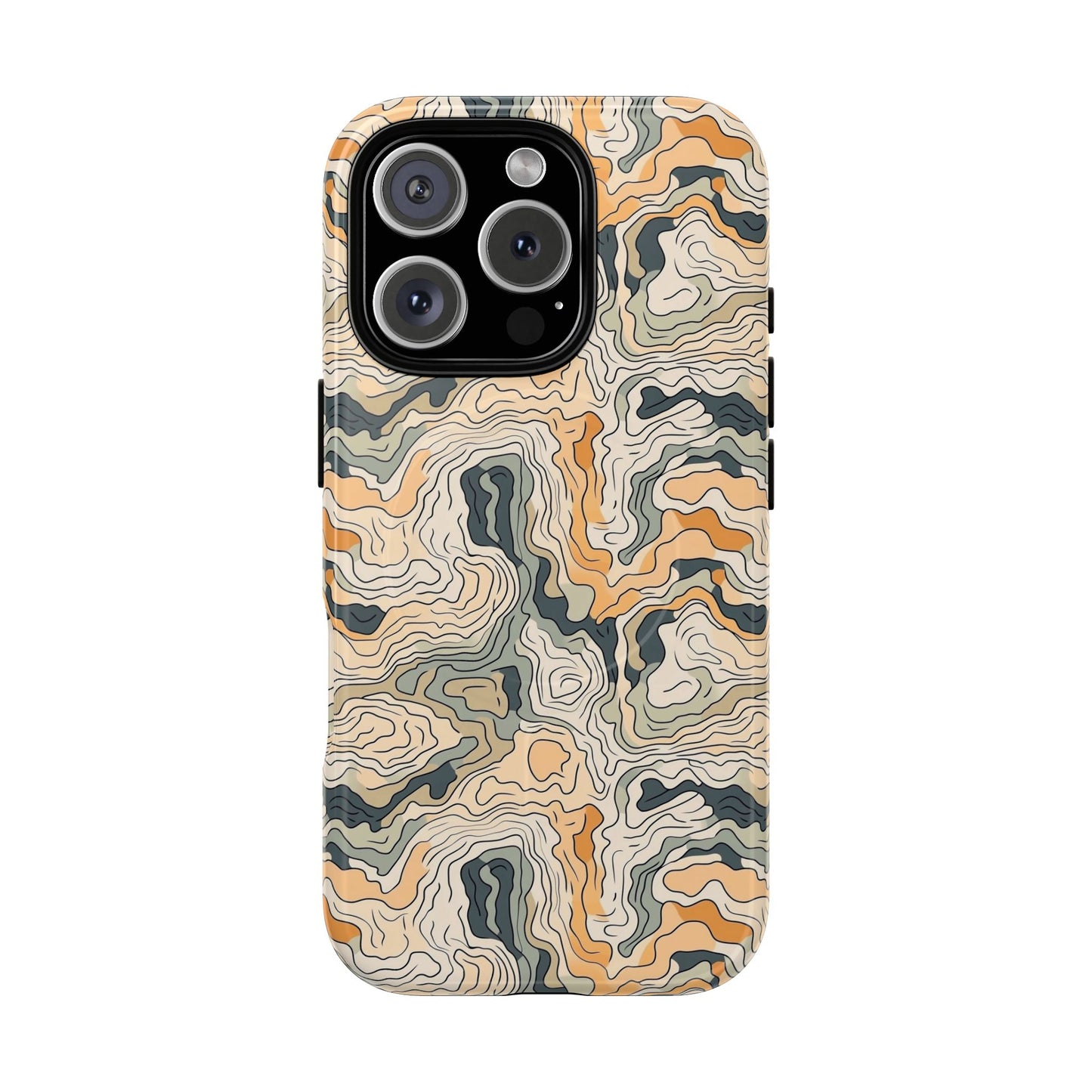 Earthy Abstract Tough Magnetic Phone Case