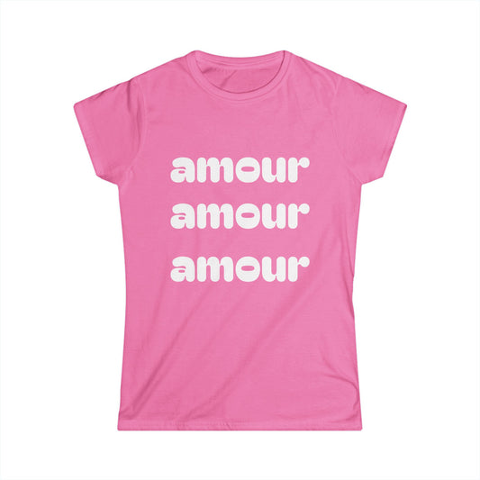 Pink Amour Women's Softstyle Tee
