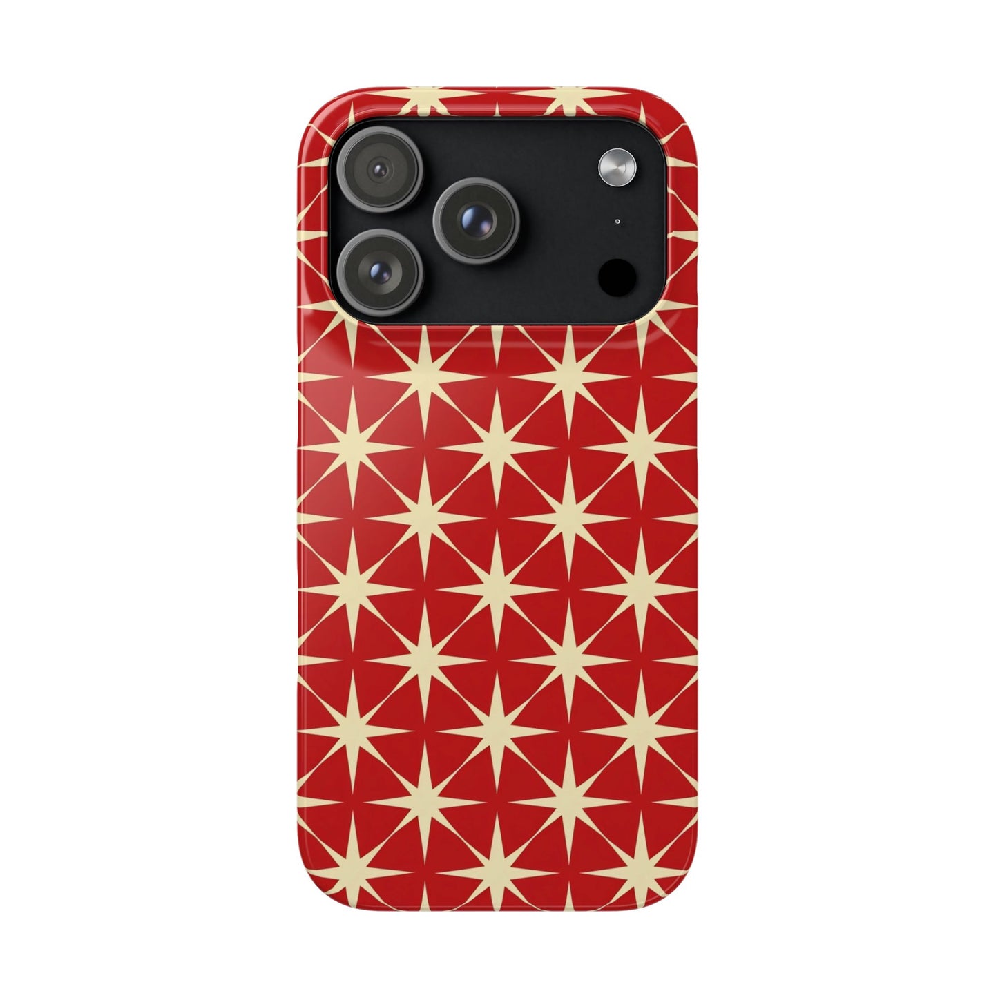 Crimson Star Phone Snap Case