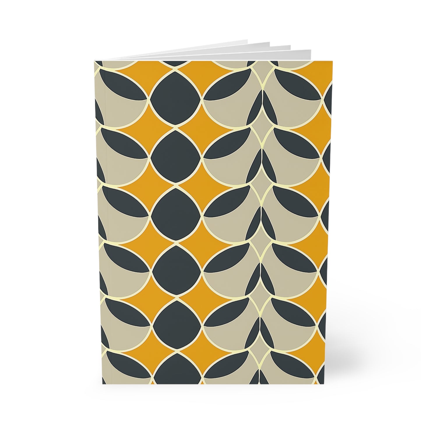 Sunbeam Sonata Retro Floral Softcover Notebook, A5