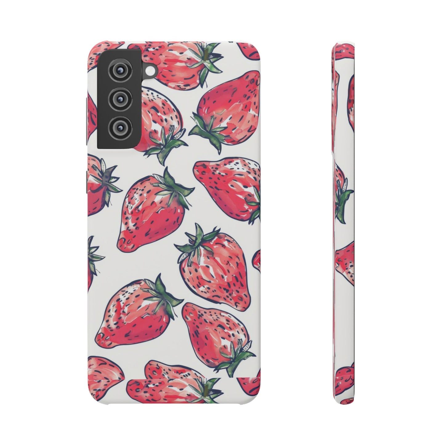 Creamy Berry Phone Snap Case