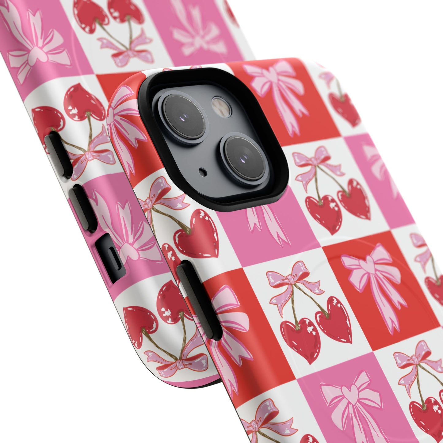 Sweet Pink Coquette Tough Magnetic Phone Case