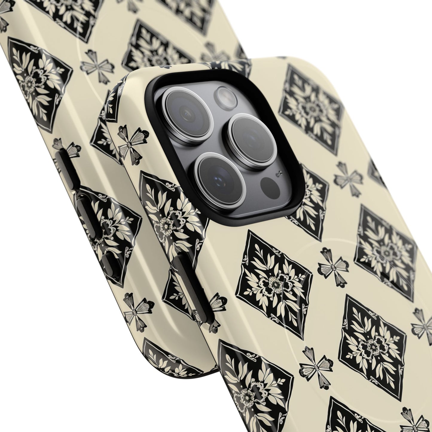 Flora Noir Tough Magnetic Case