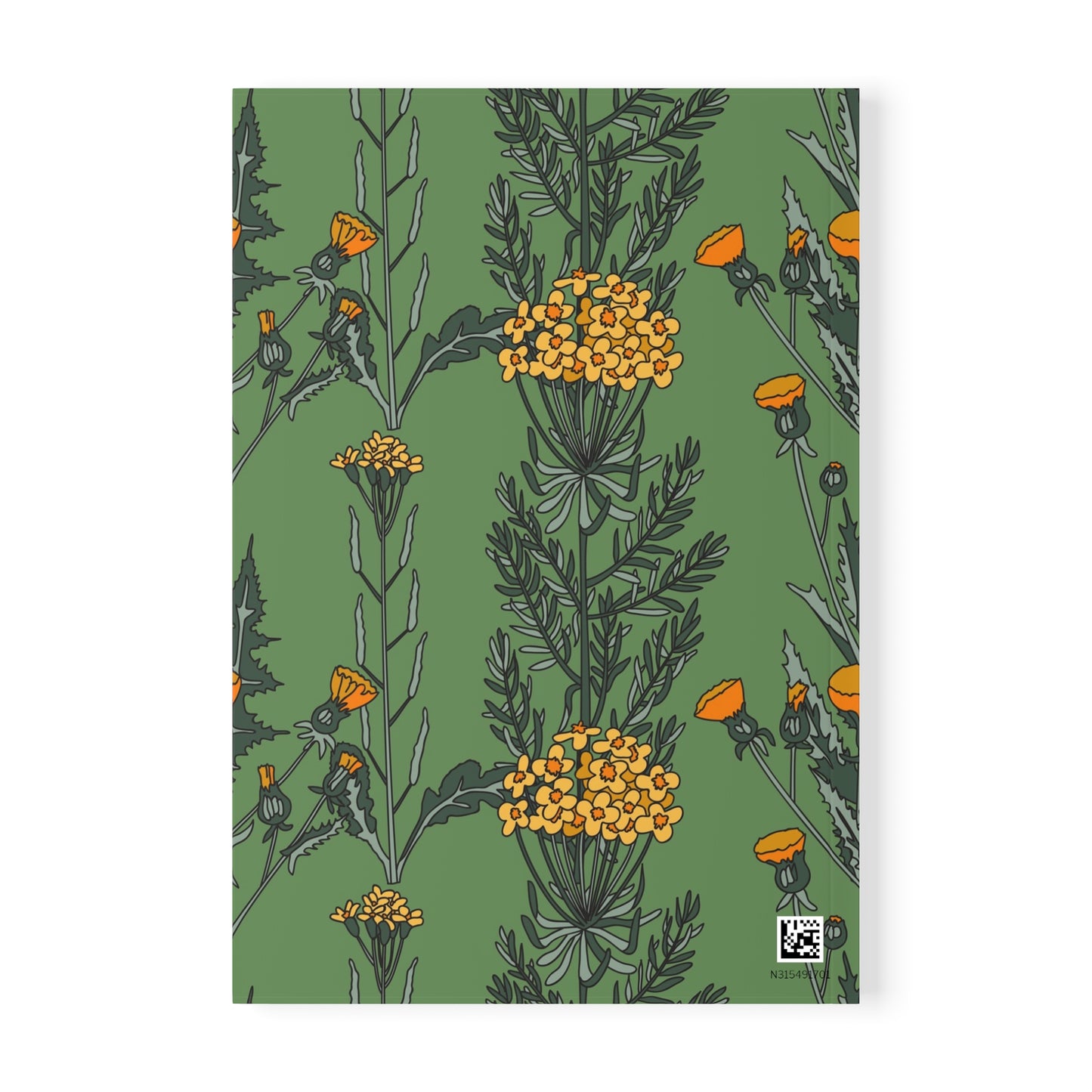 Verdant Memory - Botanical A5 Notebook