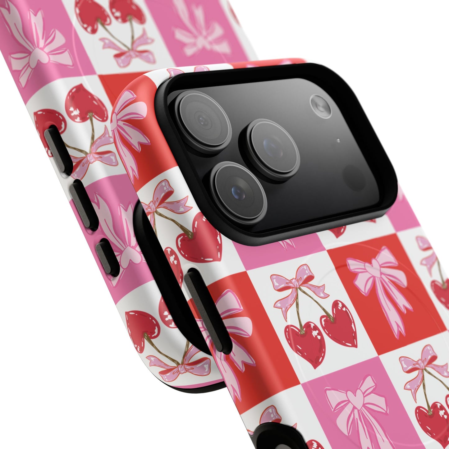 Sweet Pink Coquette Tough Magnetic Phone Case