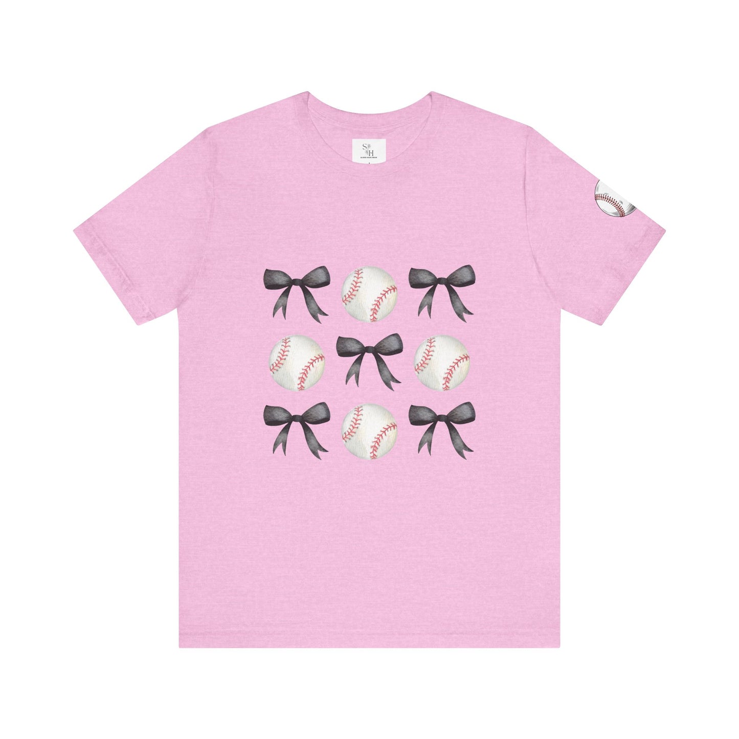 Baseball Coquette Unisex Jersey Short Sleeve Tee