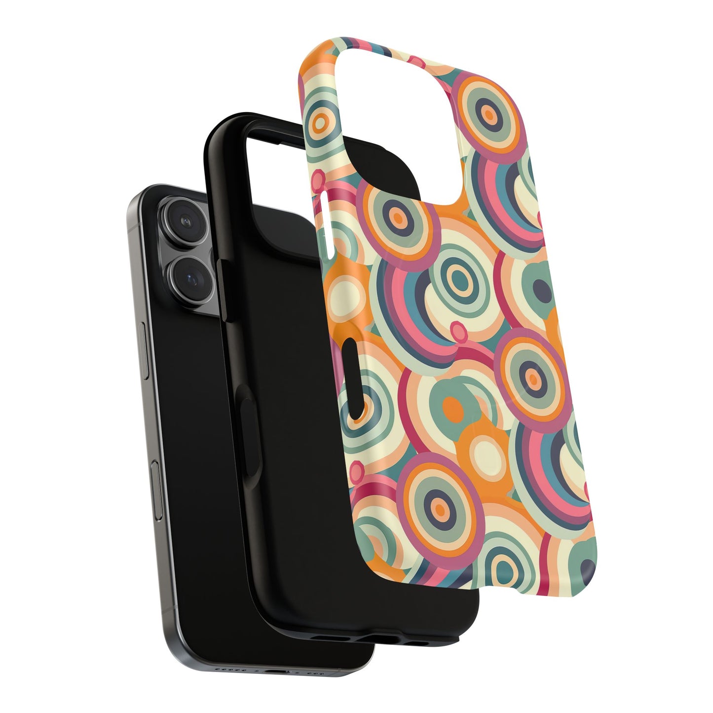 Retro Ripple Tough Magnetic Phone Case