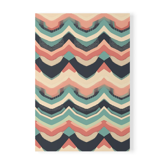 Waves A5 Softcover Notebook
