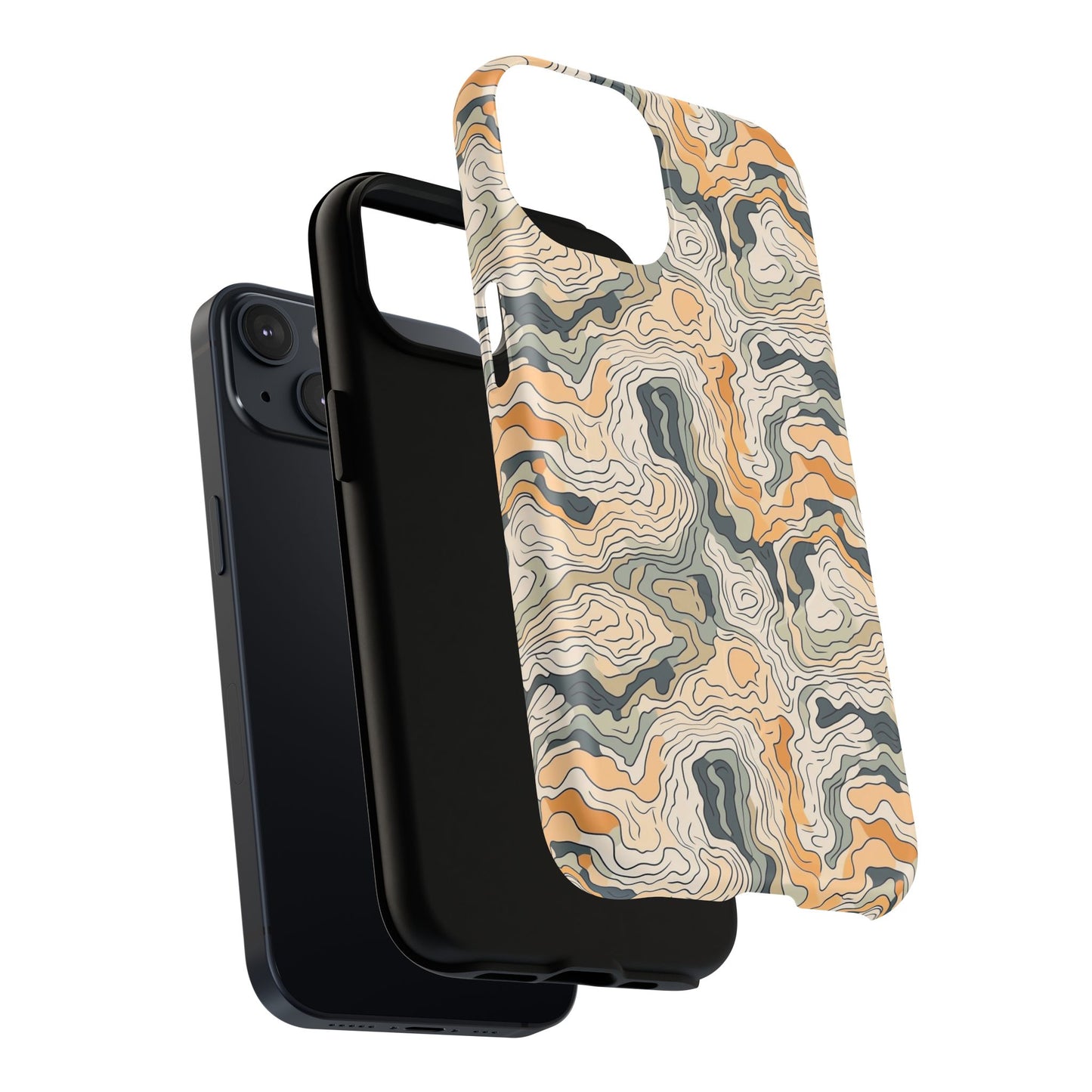 Earthy Abstract Tough Magnetic Phone Case