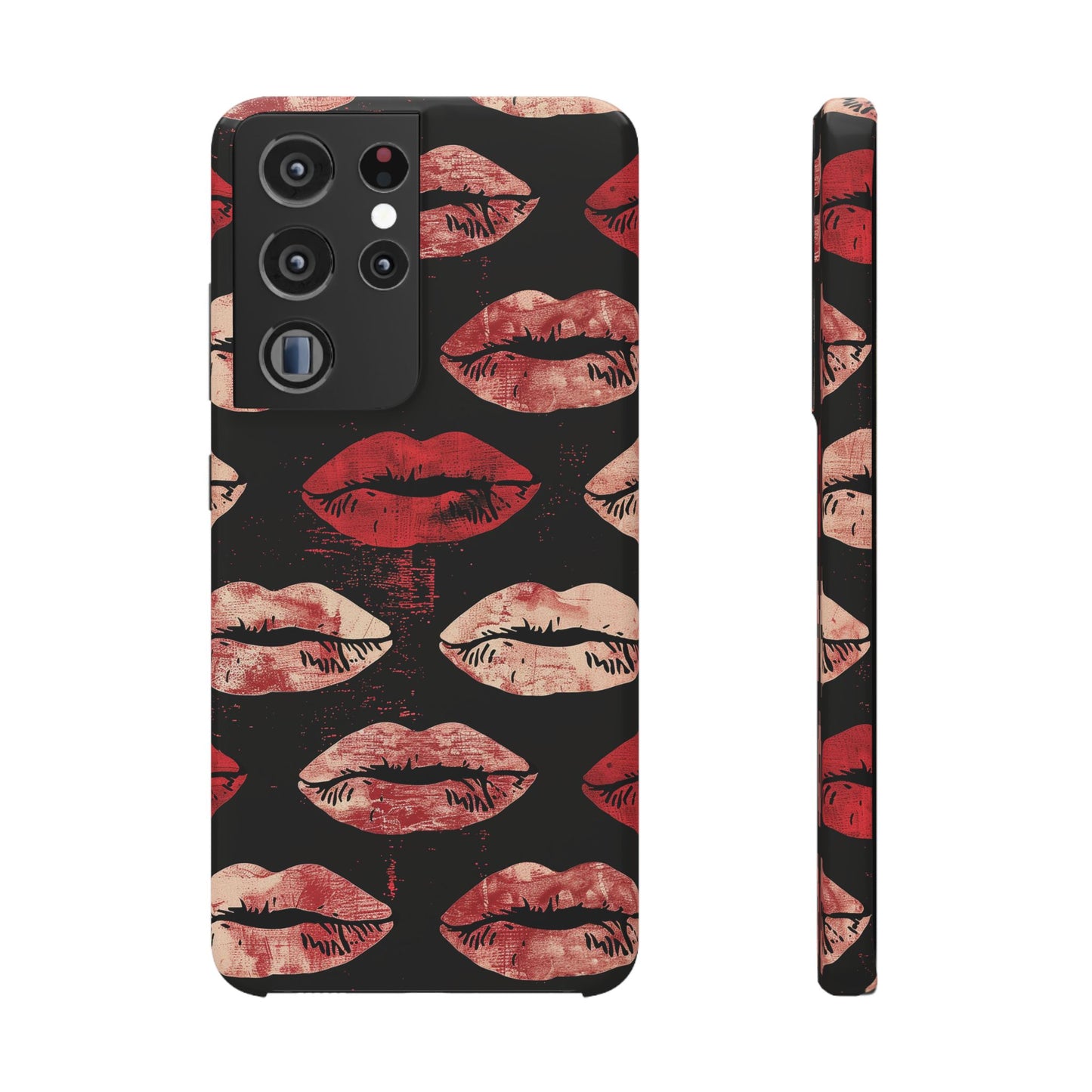 Midnight Pout Snap Phone Case