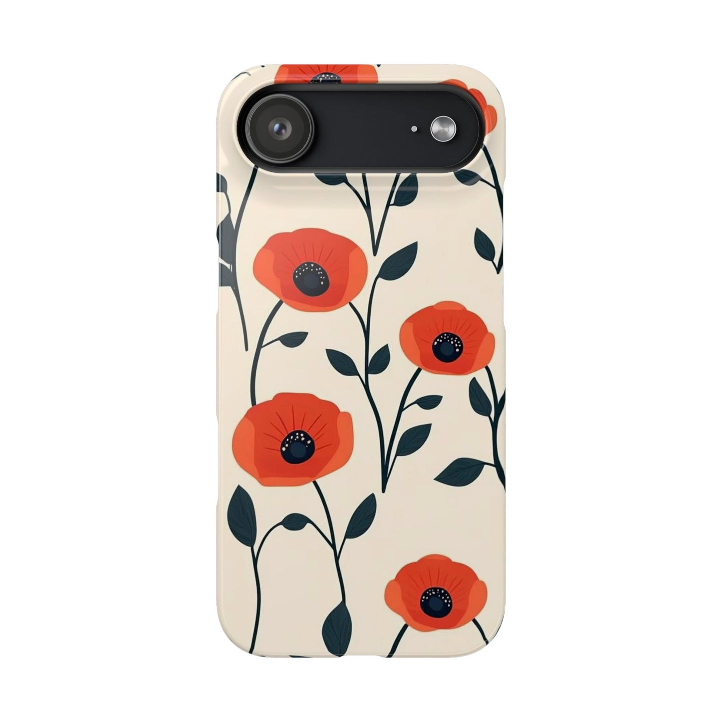 Poppy Fields Phone Snap Case