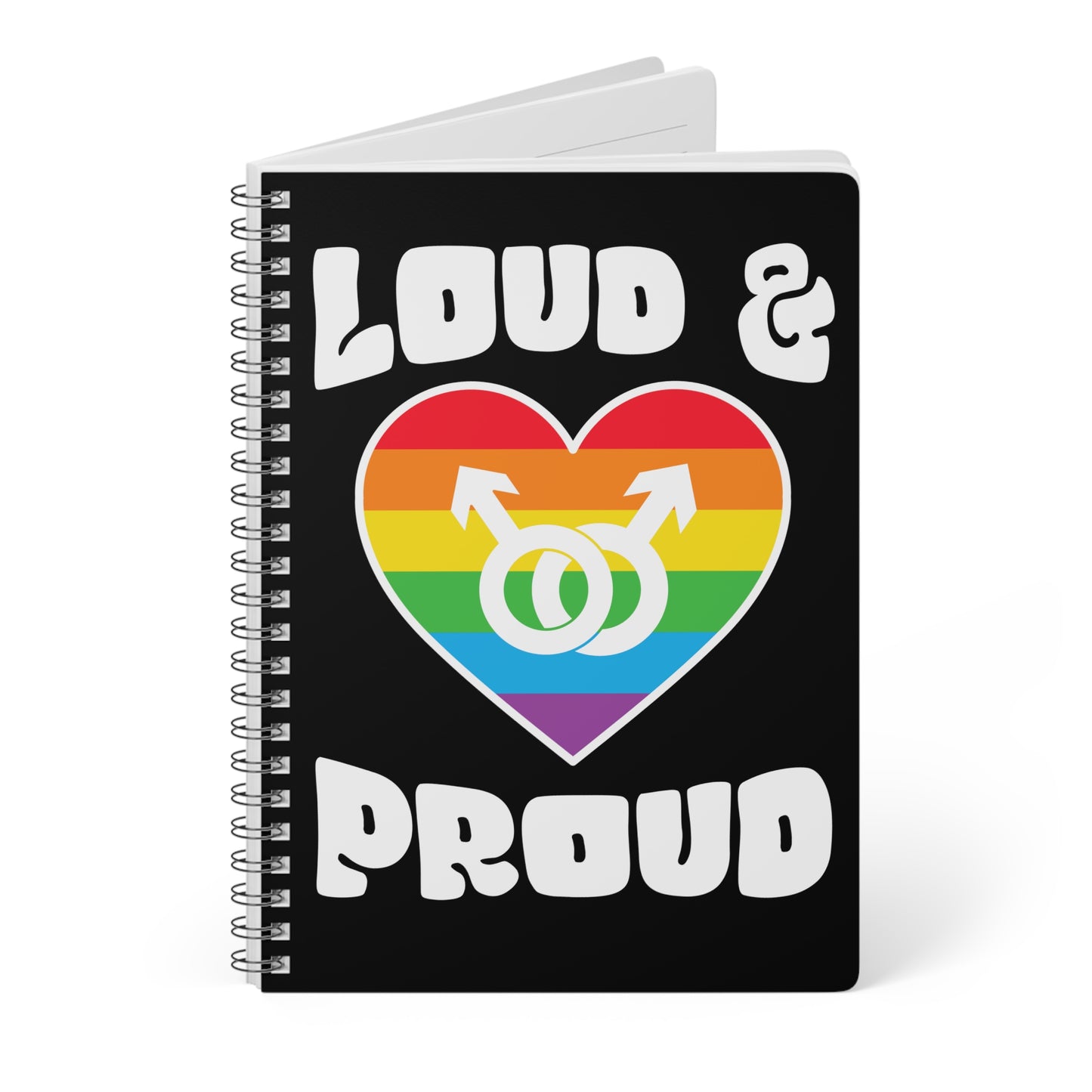 Pride Wirobound Notebook A5