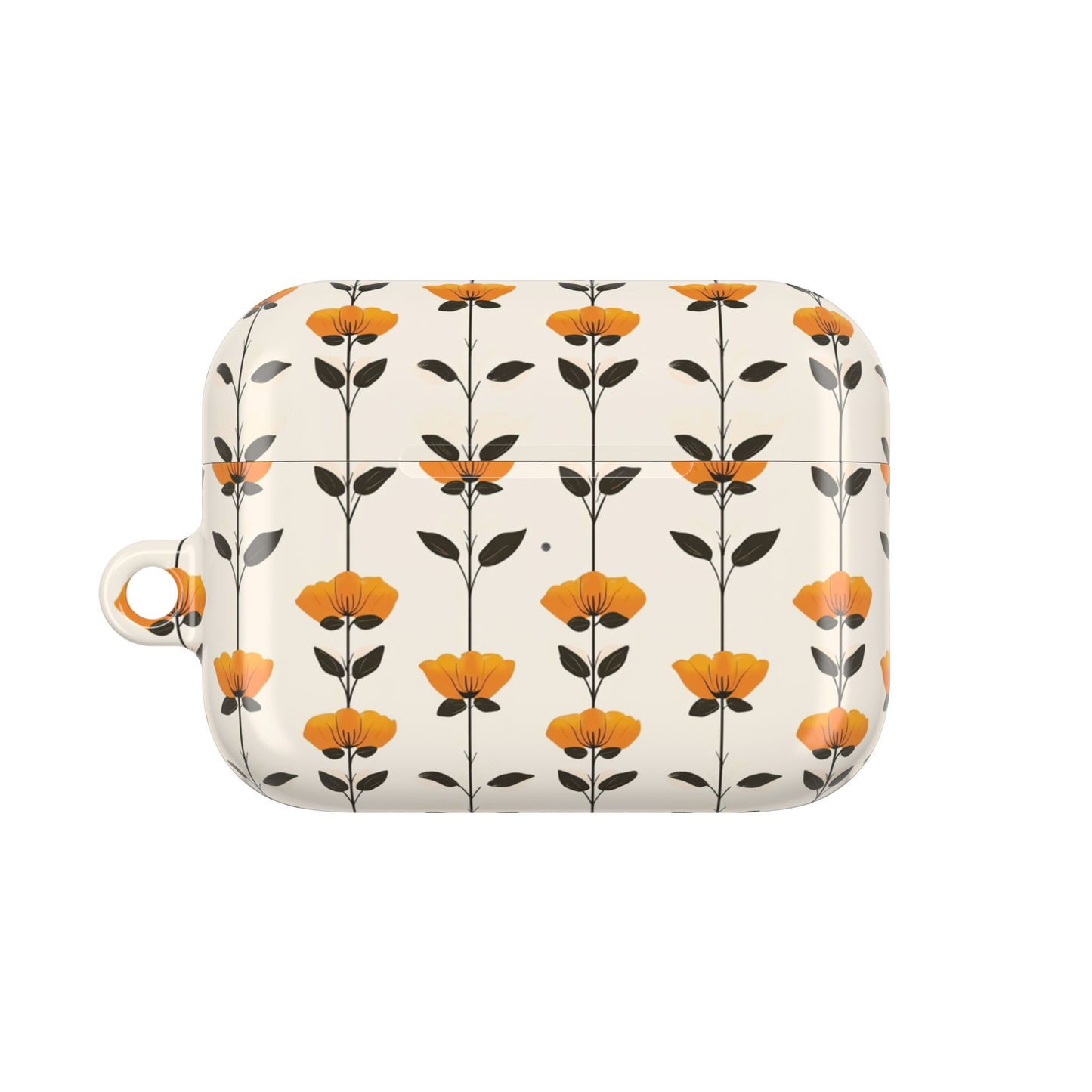 Golden Flowers AirPod Case