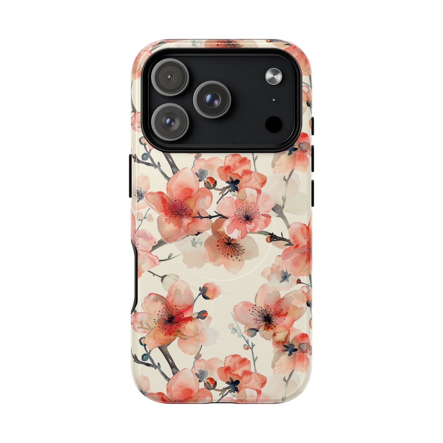 Cherry Veil Tough Magnetic Phone Case