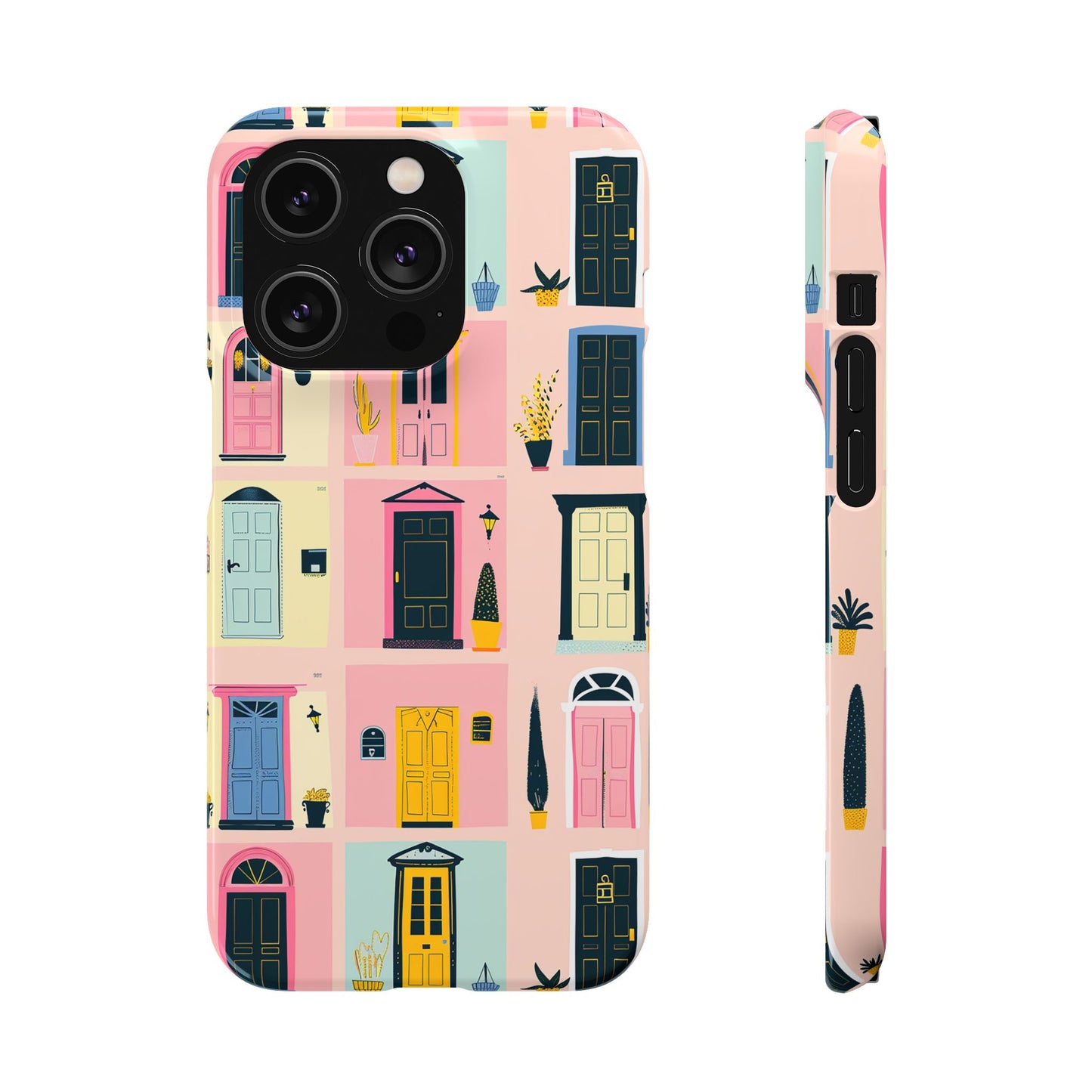 Rosy Entry Snap Case