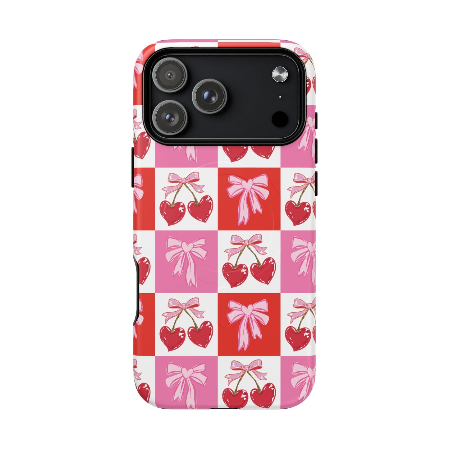Sweet Pink Coquette Tough Magnetic Phone Case