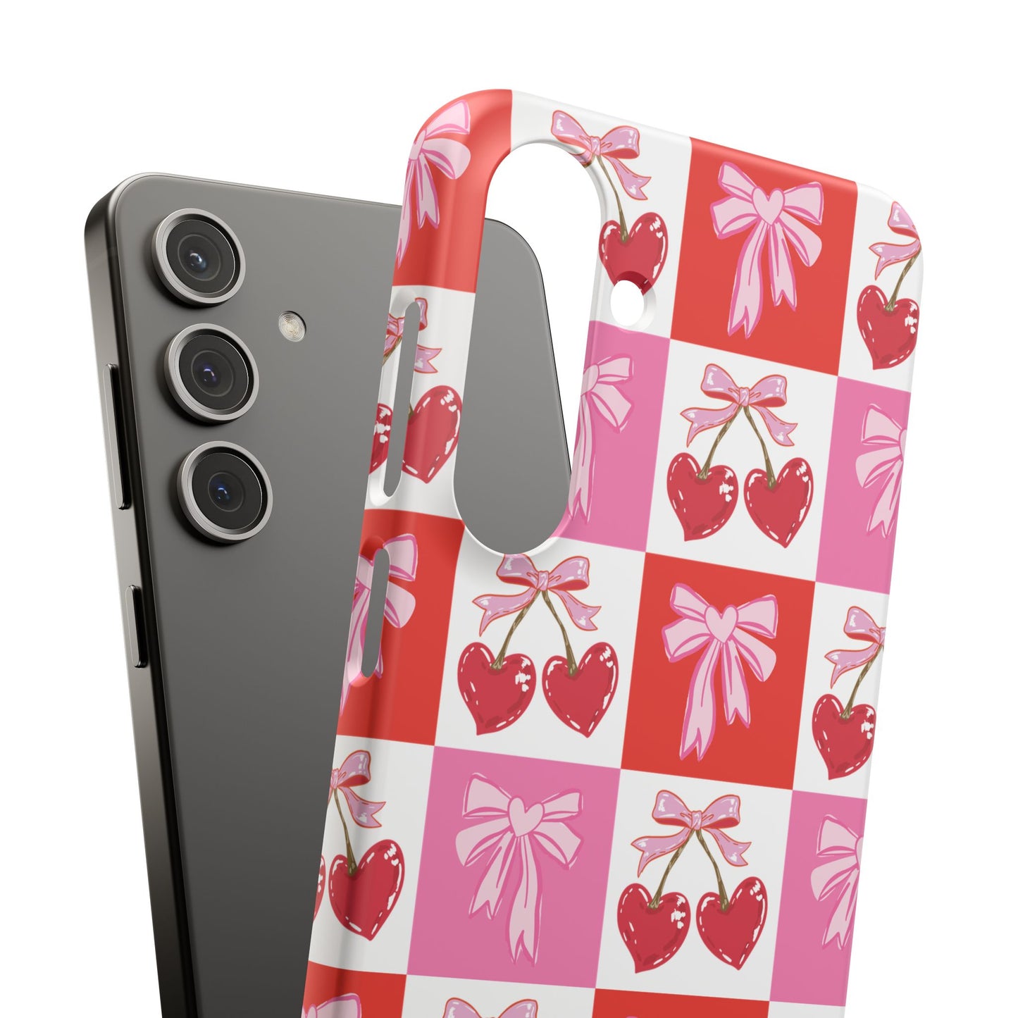 Sweet Pink Coquette Snap Case