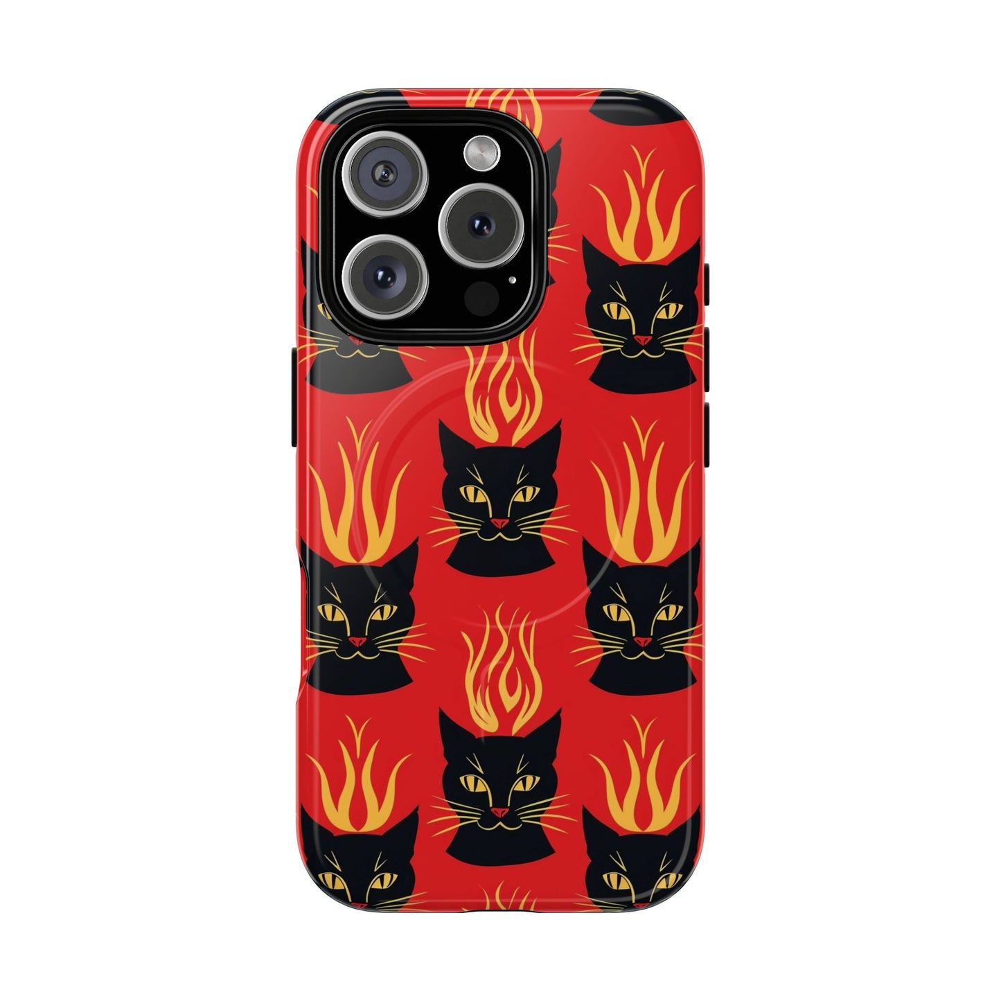 Devil Kitty Tough Magnetic Phone Case