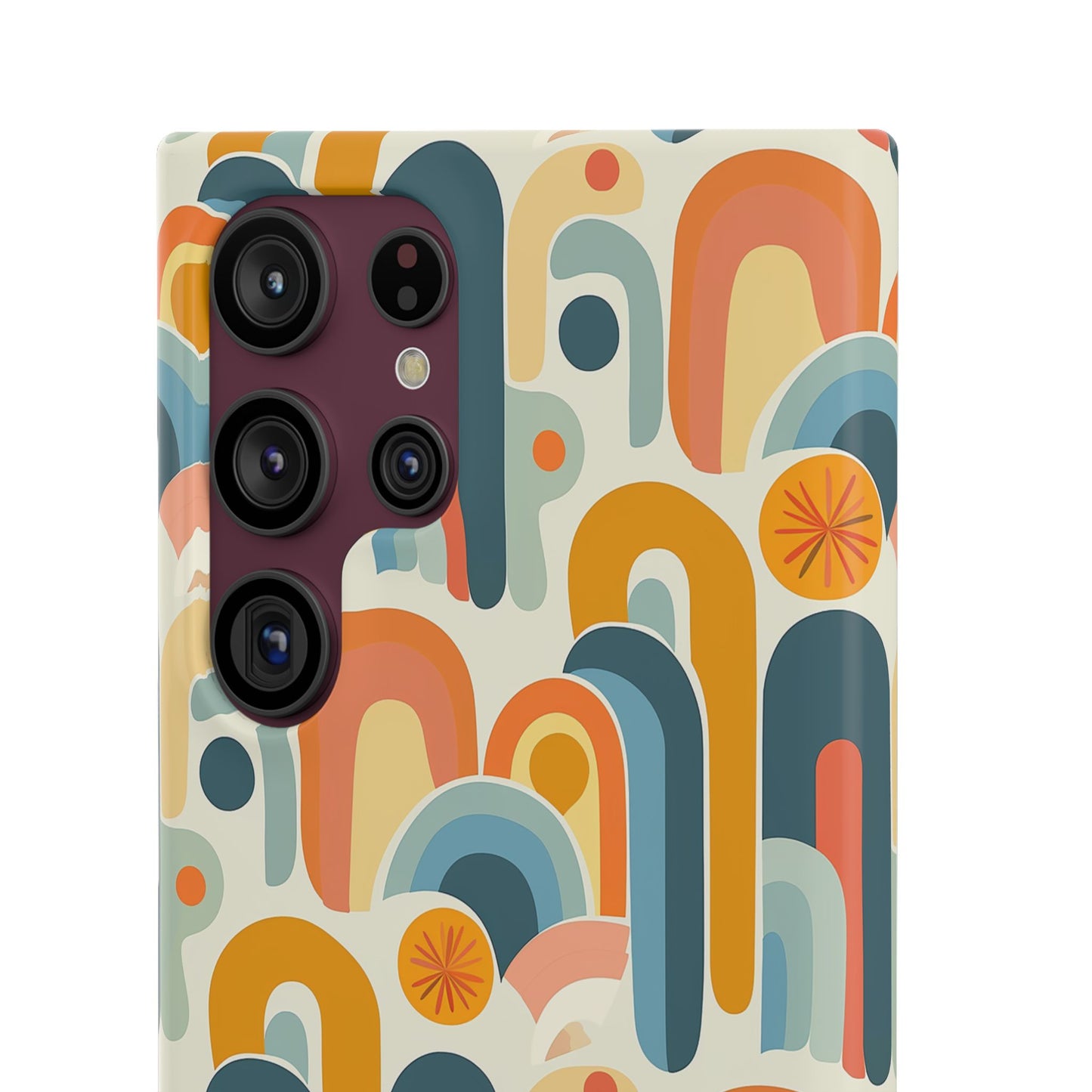Coral Reverie Snap Case