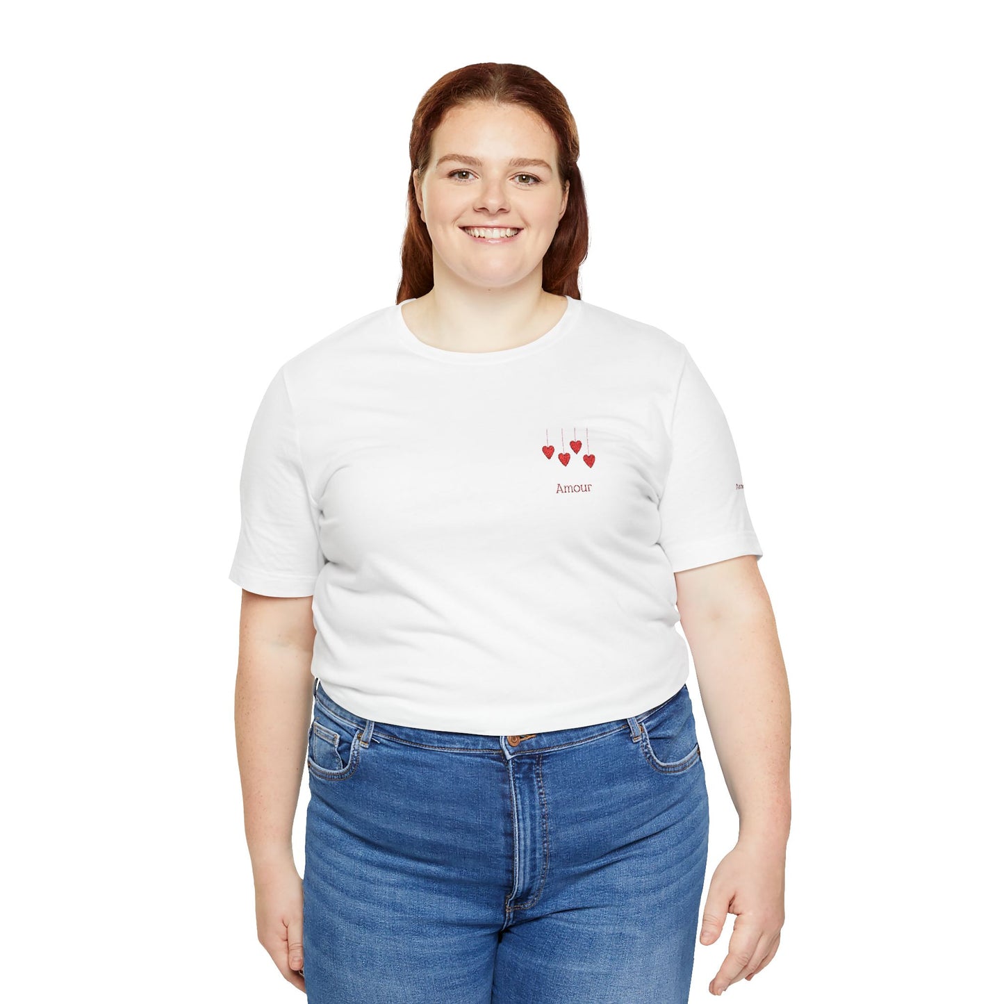 Hanging Hearts Unisex Jersey Short Sleeve Tee