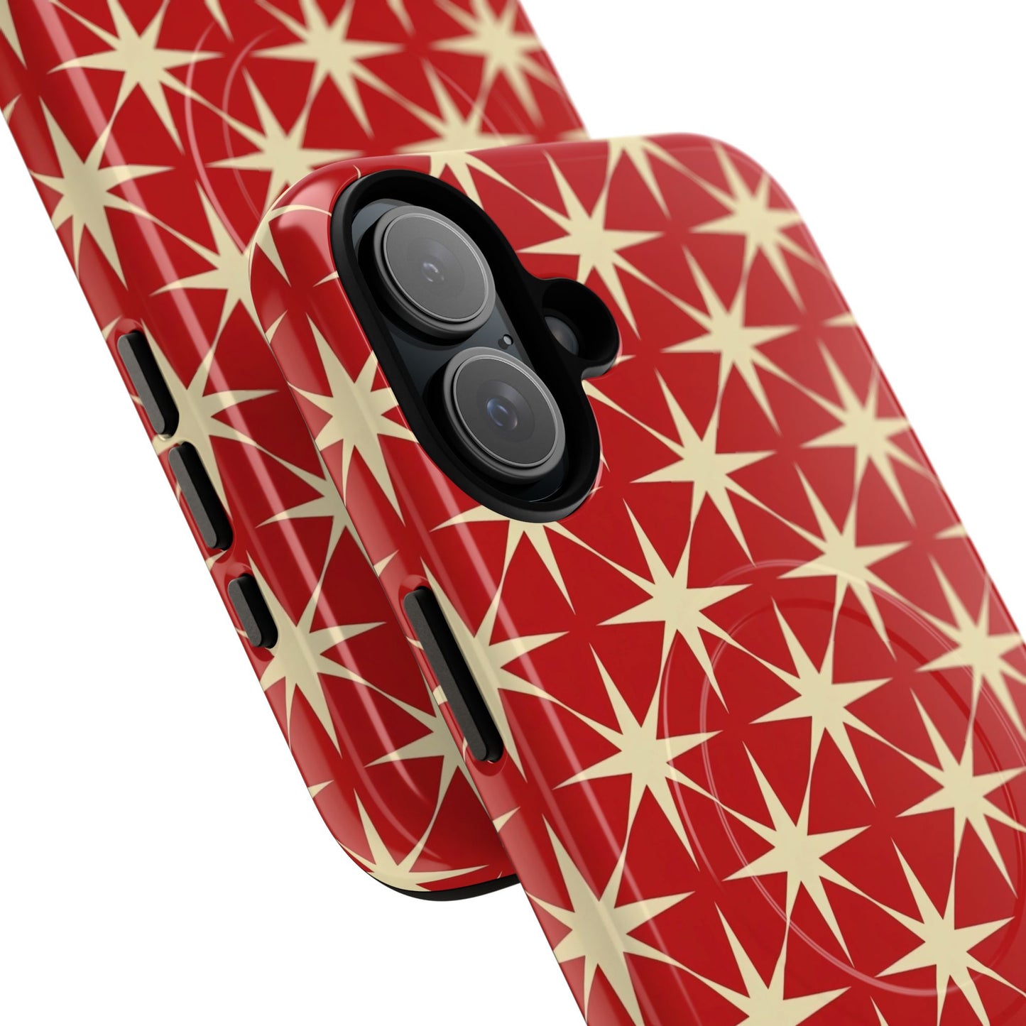 Crimson Star Tough Magnetic Phone Case