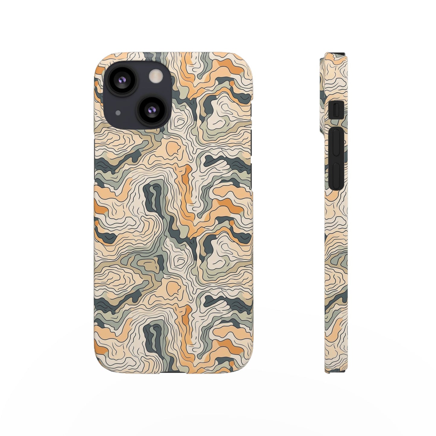 Earthy Abstract Snap Case