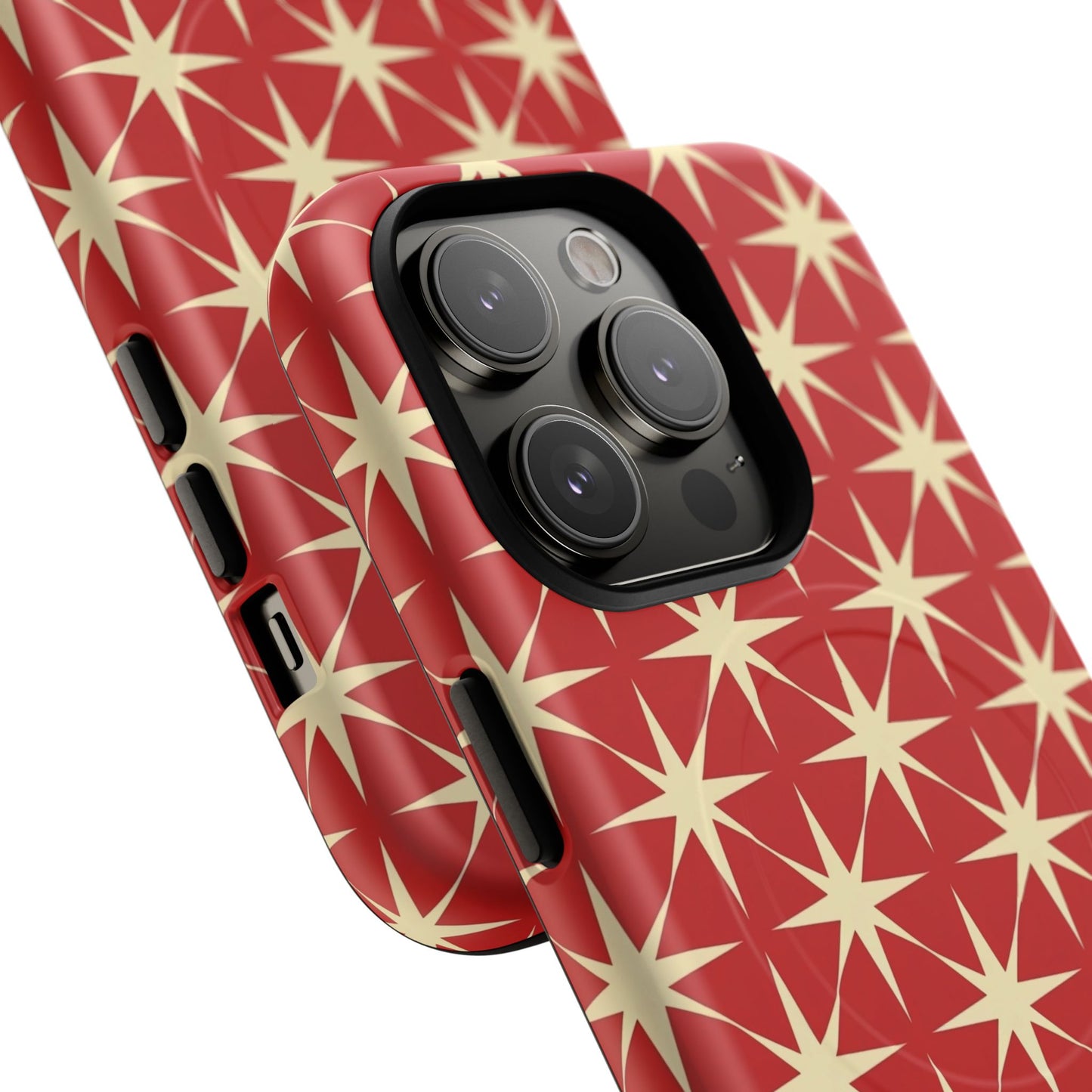 Crimson Star Tough Magnetic Phone Case