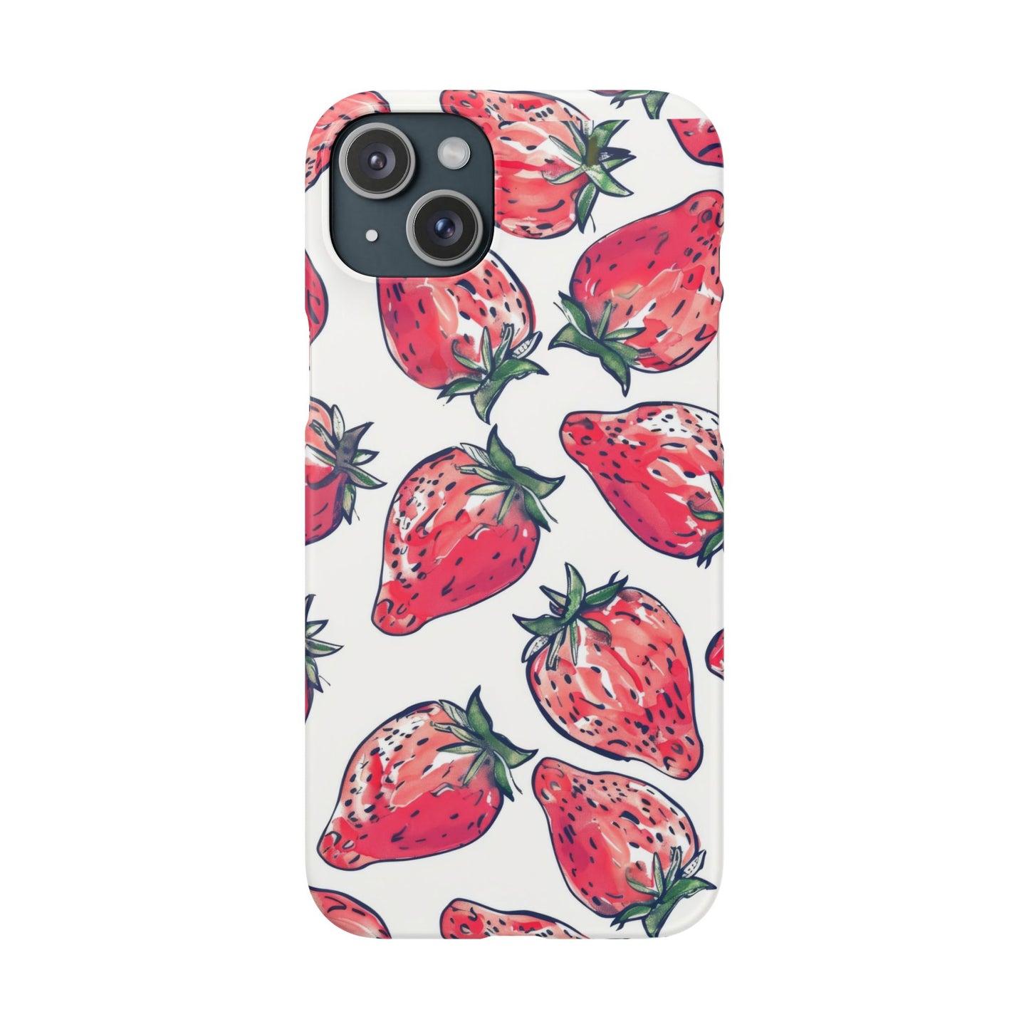 Creamy Berry Phone Snap Case