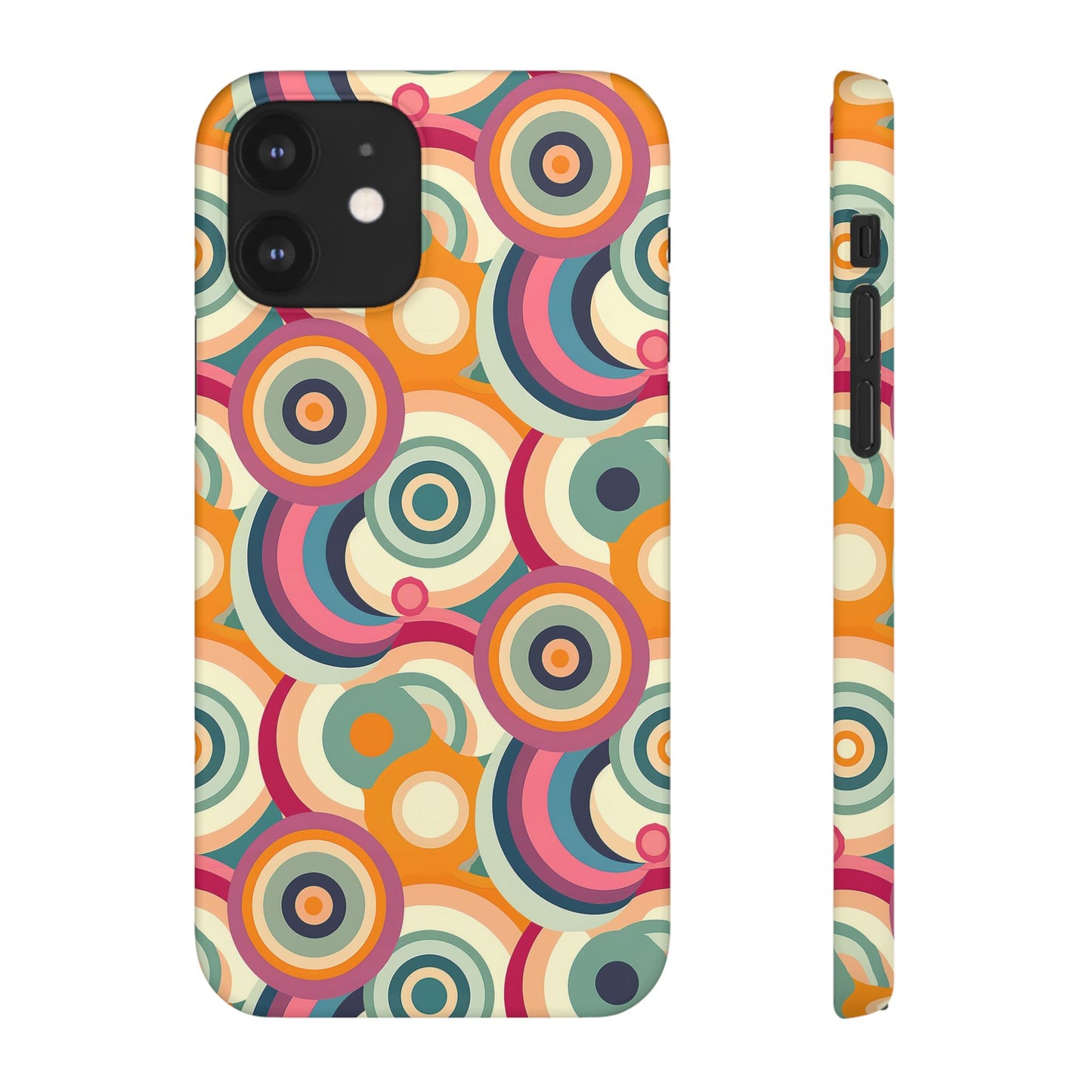 Retro Ripple Snap Case