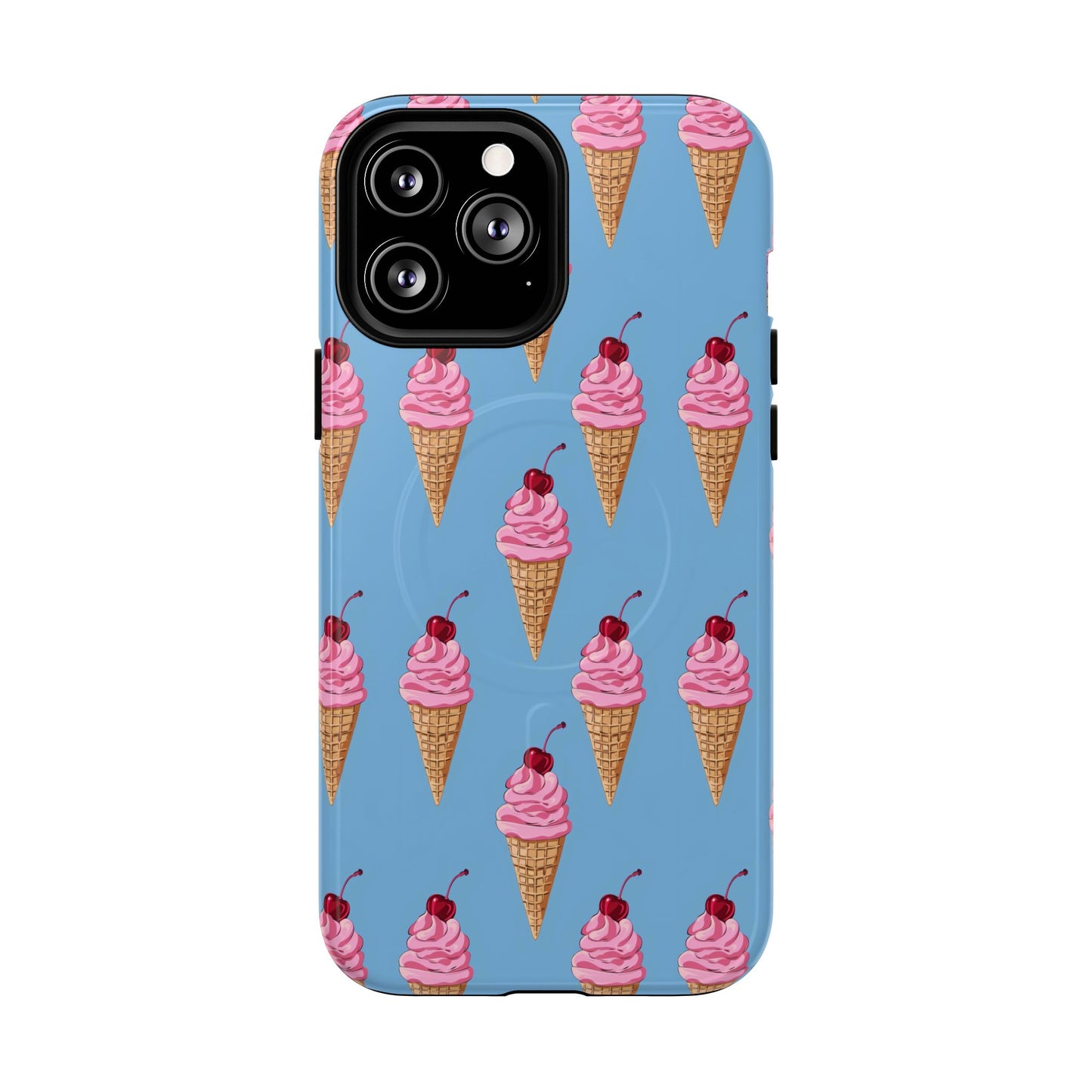 Cherry Swirl Tough Magnetic Phone Case