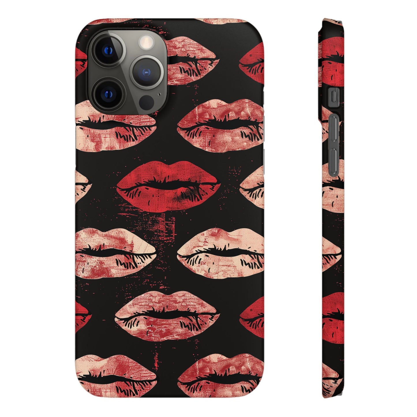 Midnight Pout Snap Phone Case