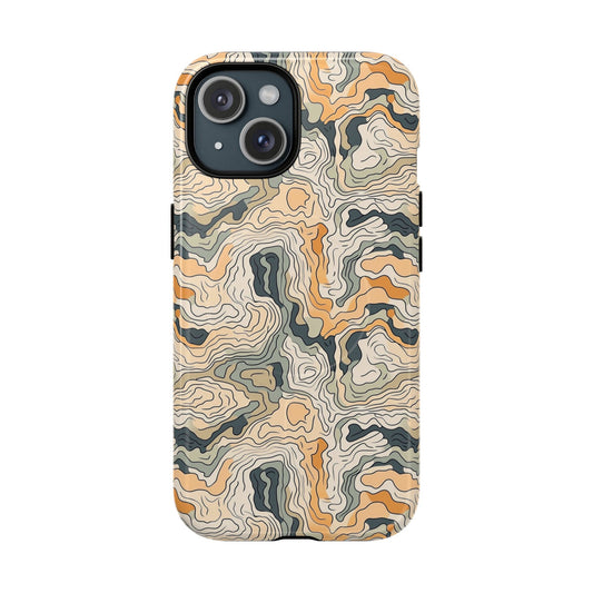 Earthy Abstract Tough Magnetic Phone Case