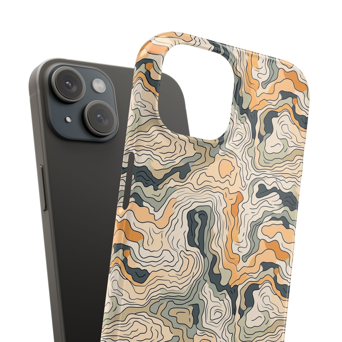 Earthy Abstract Snap Case